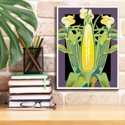 Image of 'Corn' by David Chestnutt, Giclee Canvas Wall Art,12 x 16
