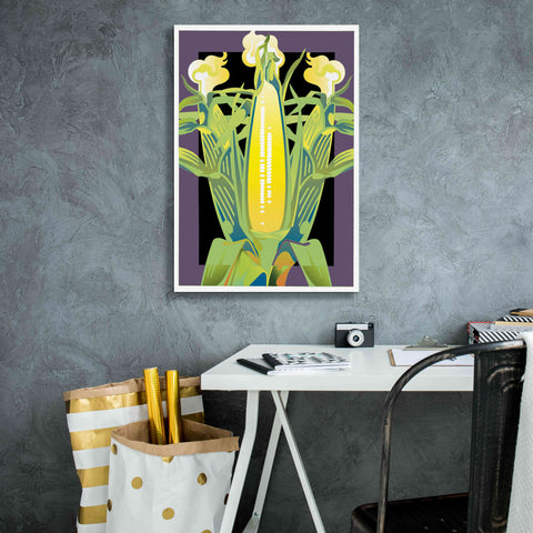 Image of 'Corn' by David Chestnutt, Giclee Canvas Wall Art,18 x 26