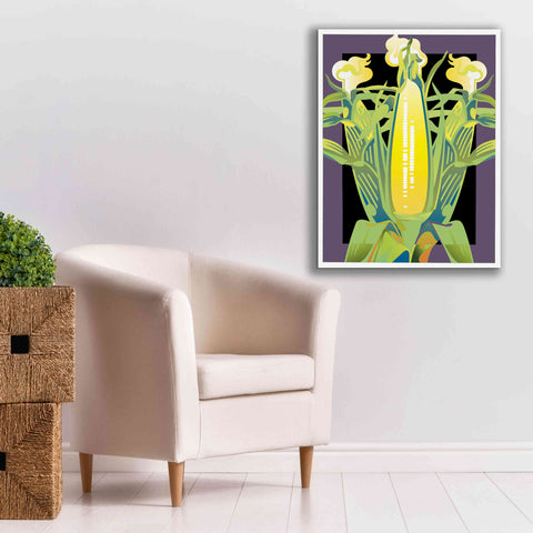 Image of 'Corn' by David Chestnutt, Giclee Canvas Wall Art,26 x 34