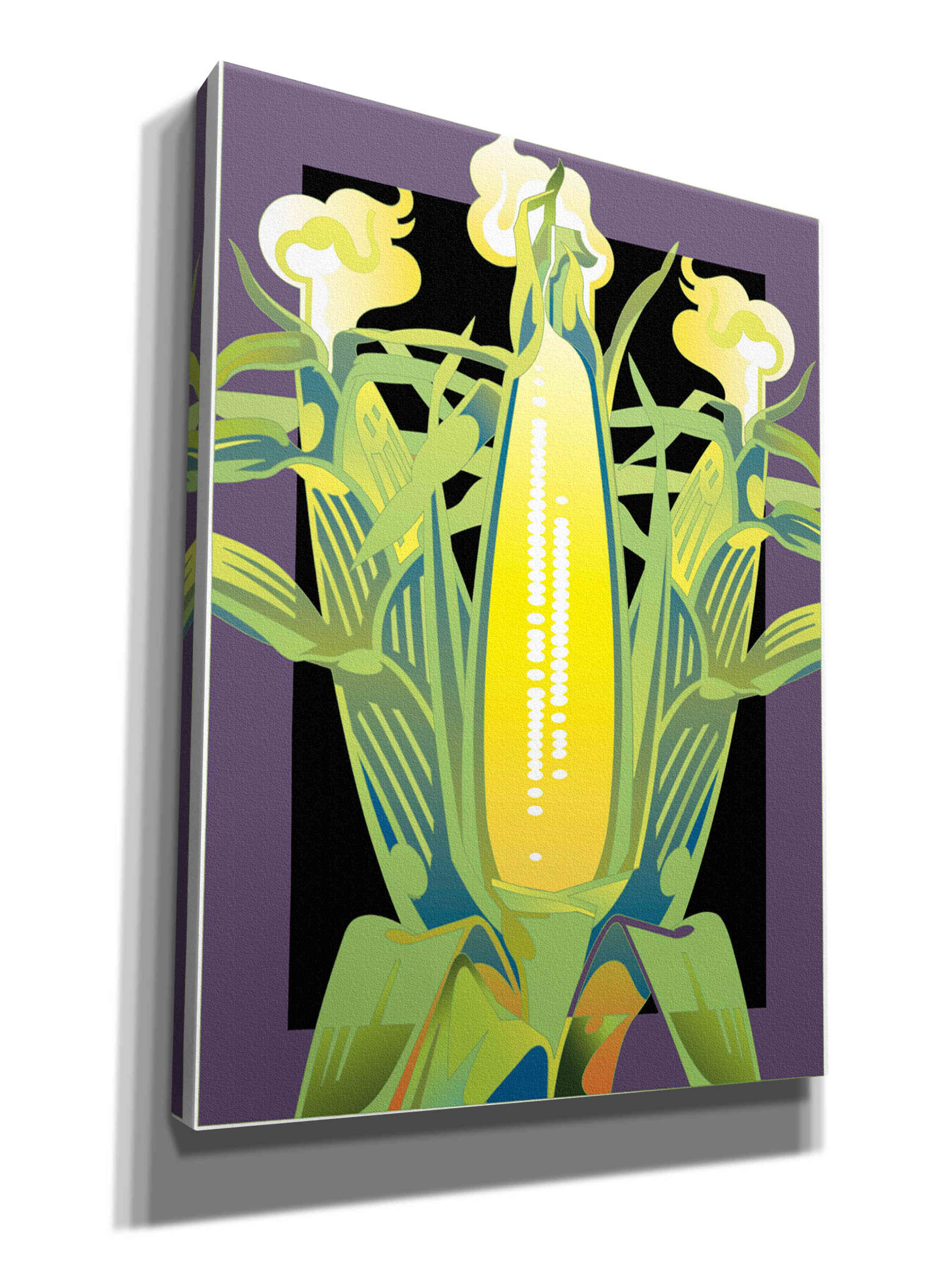 'Corn' by David Chestnutt, Giclee Canvas Wall Art