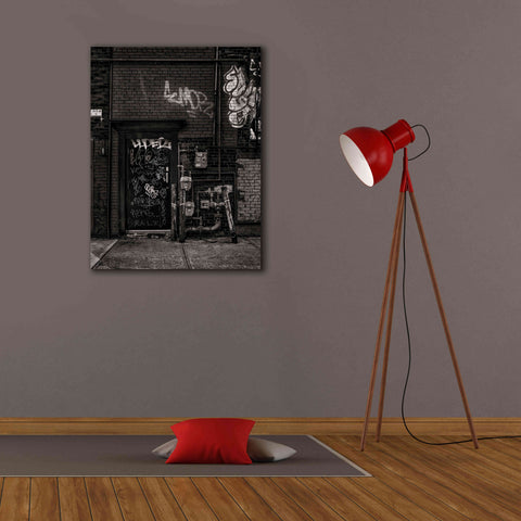 Image of 'Alleyway Pipes No 4' by Brian Carson, Giclee Canvas Wall Art,26 x 34