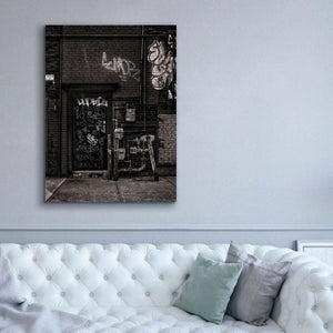 'Alleyway Pipes No 4' by Brian Carson, Giclee Canvas Wall Art,40 x 54