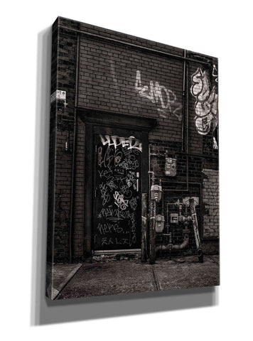 Image of 'Alleyway Pipes No 4' by Brian Carson, Giclee Canvas Wall Art