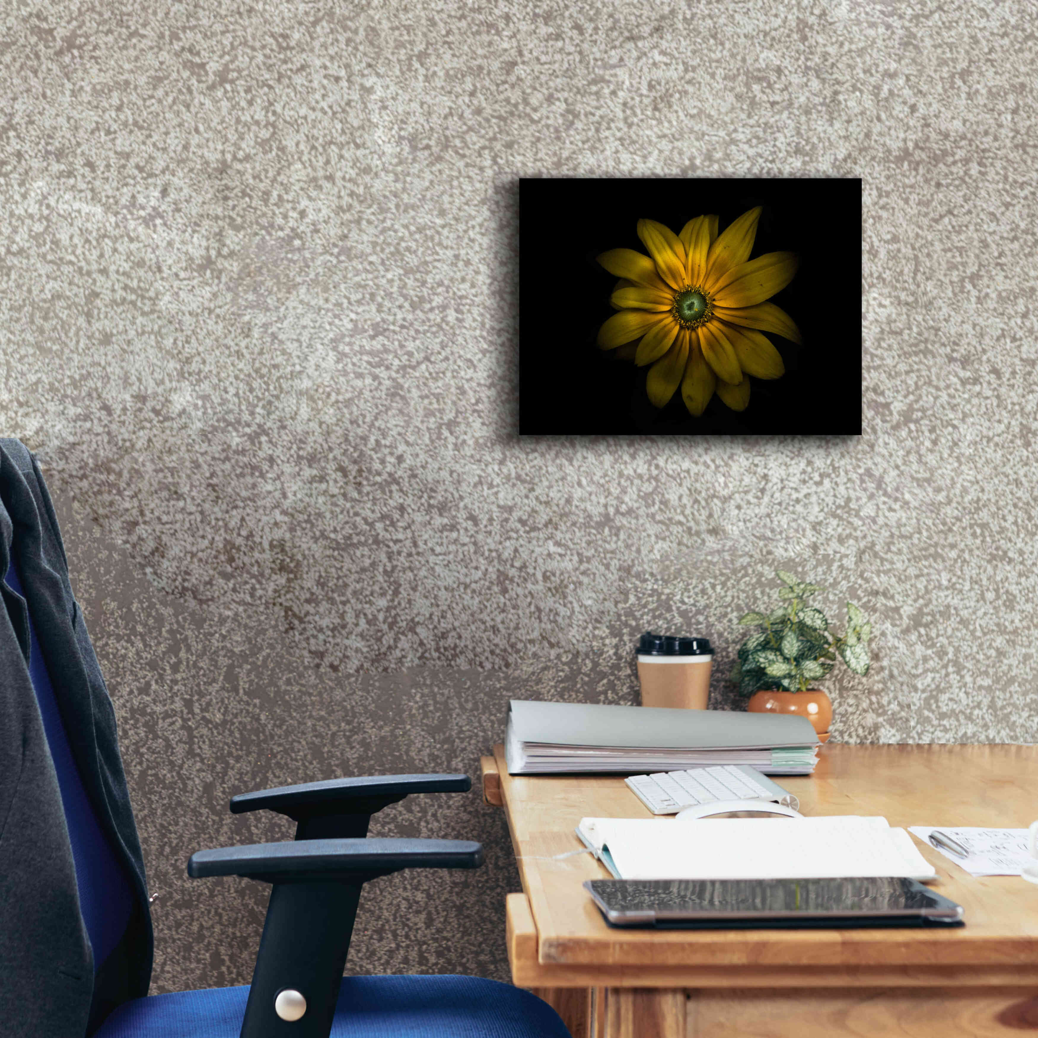 'Backyard Flowers 34 Color Version' by Brian Carson, Giclee Canvas Wall Art,16 x 12