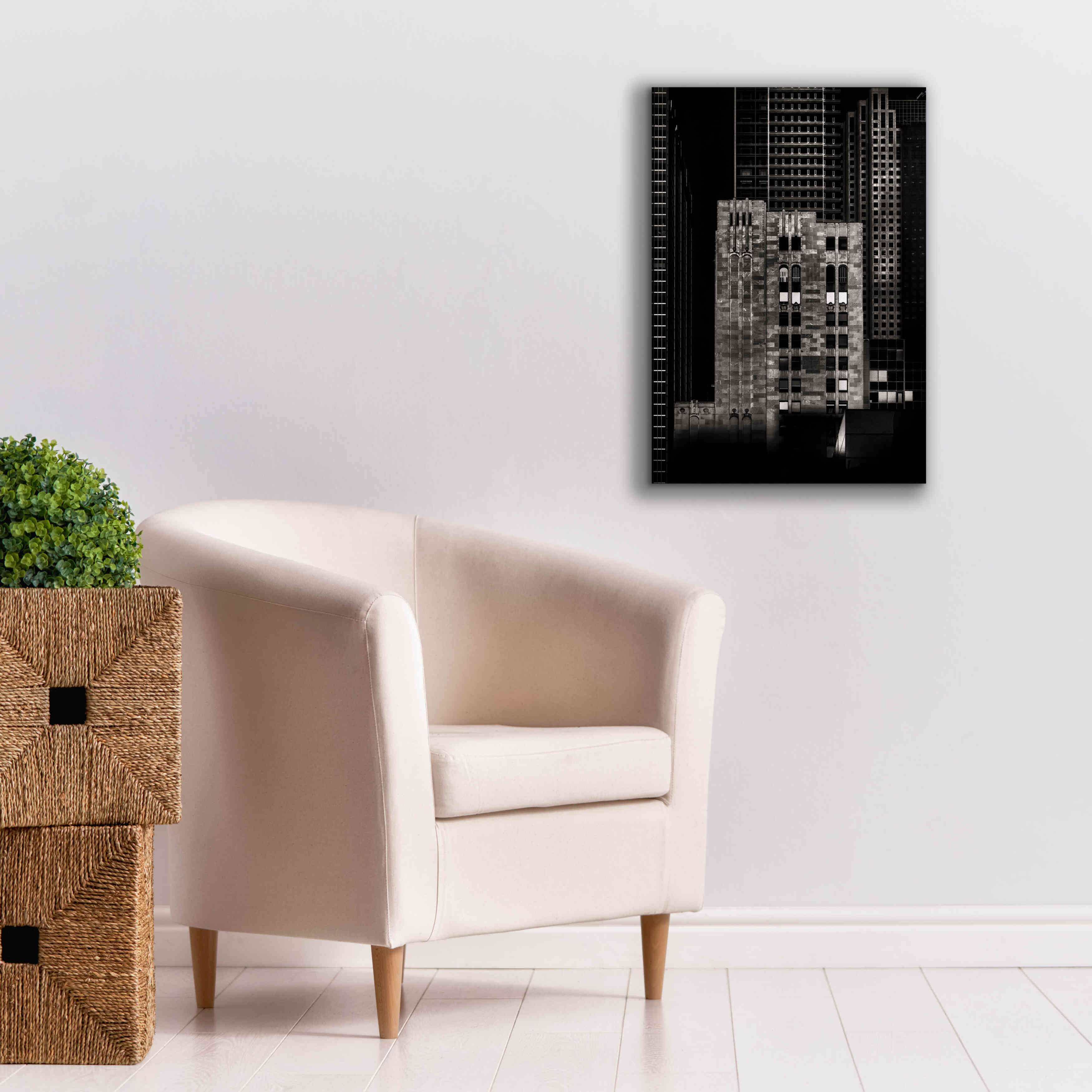 'Canada Permanent Trust Building No 1' by Brian Carson, Giclee Canvas Wall Art,18 x 26