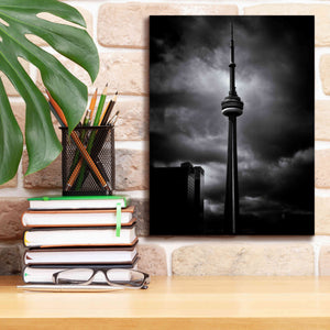 'CN Tower Toronto Canada No 6' by Brian Carson, Giclee Canvas Wall Art,12 x 16