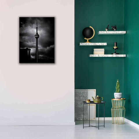 Image of 'CN Tower Toronto Canada No 6' by Brian Carson, Giclee Canvas Wall Art,26 x 34