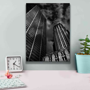 'Commerce Court Courtyard View No 1' by Brian Carson, Giclee Canvas Wall Art,12 x 16