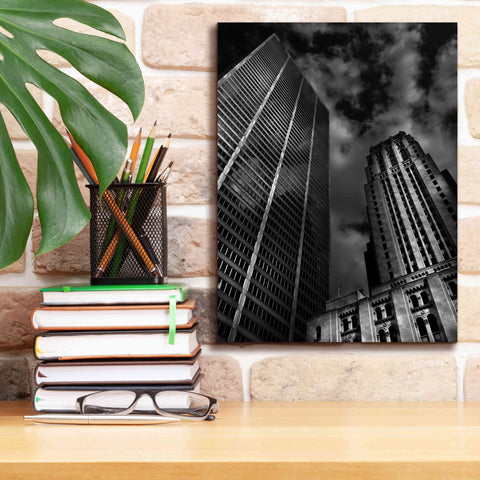 Image of 'Commerce Court Courtyard View No 1' by Brian Carson, Giclee Canvas Wall Art,12 x 16