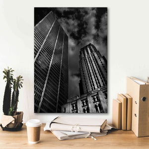 'Commerce Court Courtyard View No 1' by Brian Carson, Giclee Canvas Wall Art,18 x 26