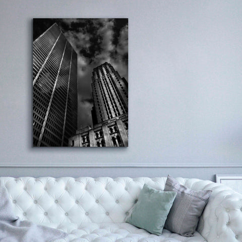 Image of 'Commerce Court Courtyard View No 1' by Brian Carson, Giclee Canvas Wall Art,40 x 54