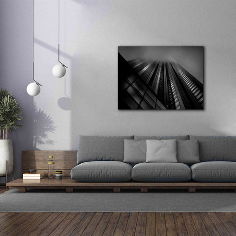 Image of 'Downtown Fogfest No 10' by Brian Carson, Giclee Canvas Wall Art,54 x 40