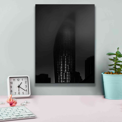 Image of 'Downtown Fogfest No 19' by Brian Carson, Giclee Canvas Wall Art,12 x 16