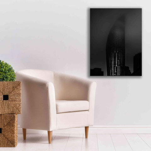 Image of 'Downtown Fogfest No 19' by Brian Carson, Giclee Canvas Wall Art,26 x 34