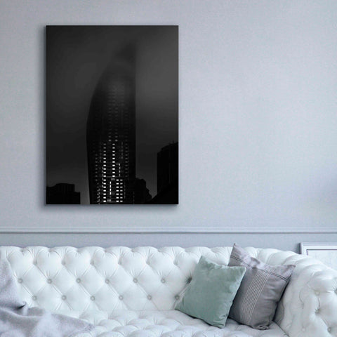 Image of 'Downtown Fogfest No 19' by Brian Carson, Giclee Canvas Wall Art,40 x 54