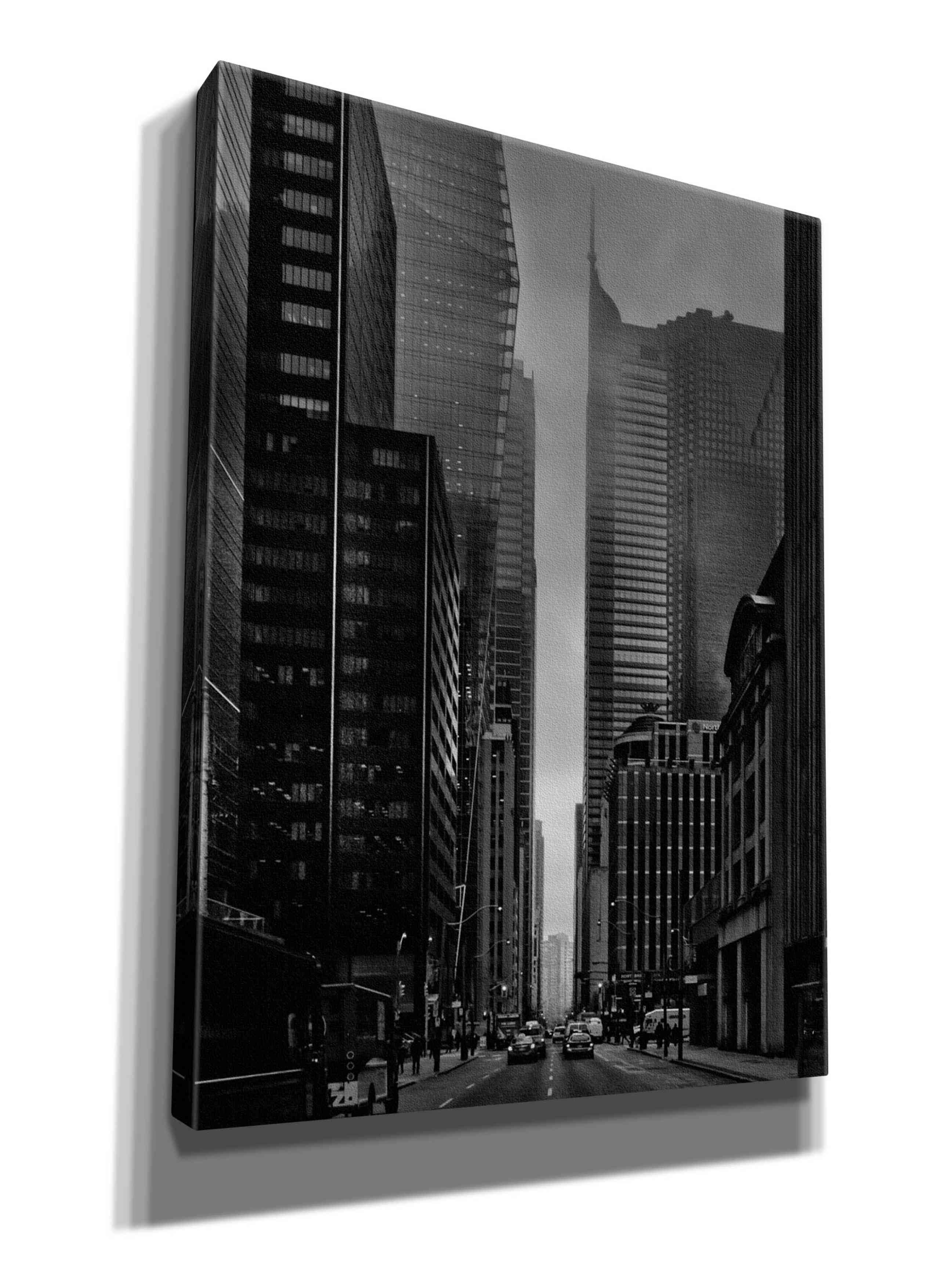 'Downtown Fogfest No 25' by Brian Carson, Giclee Canvas Wall Art