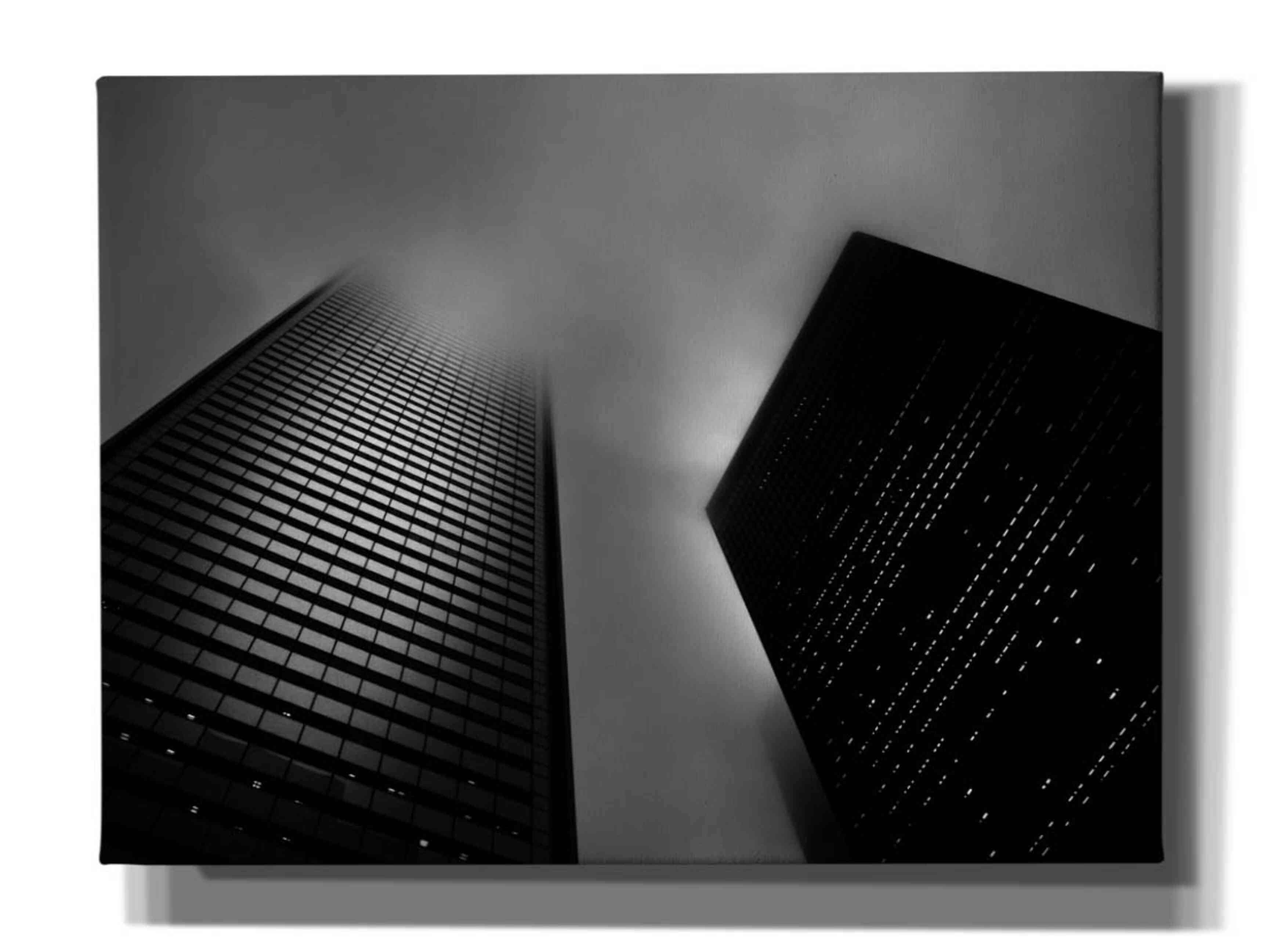 'Downtown Fogfest No 33' by Brian Carson, Giclee Canvas Wall Art