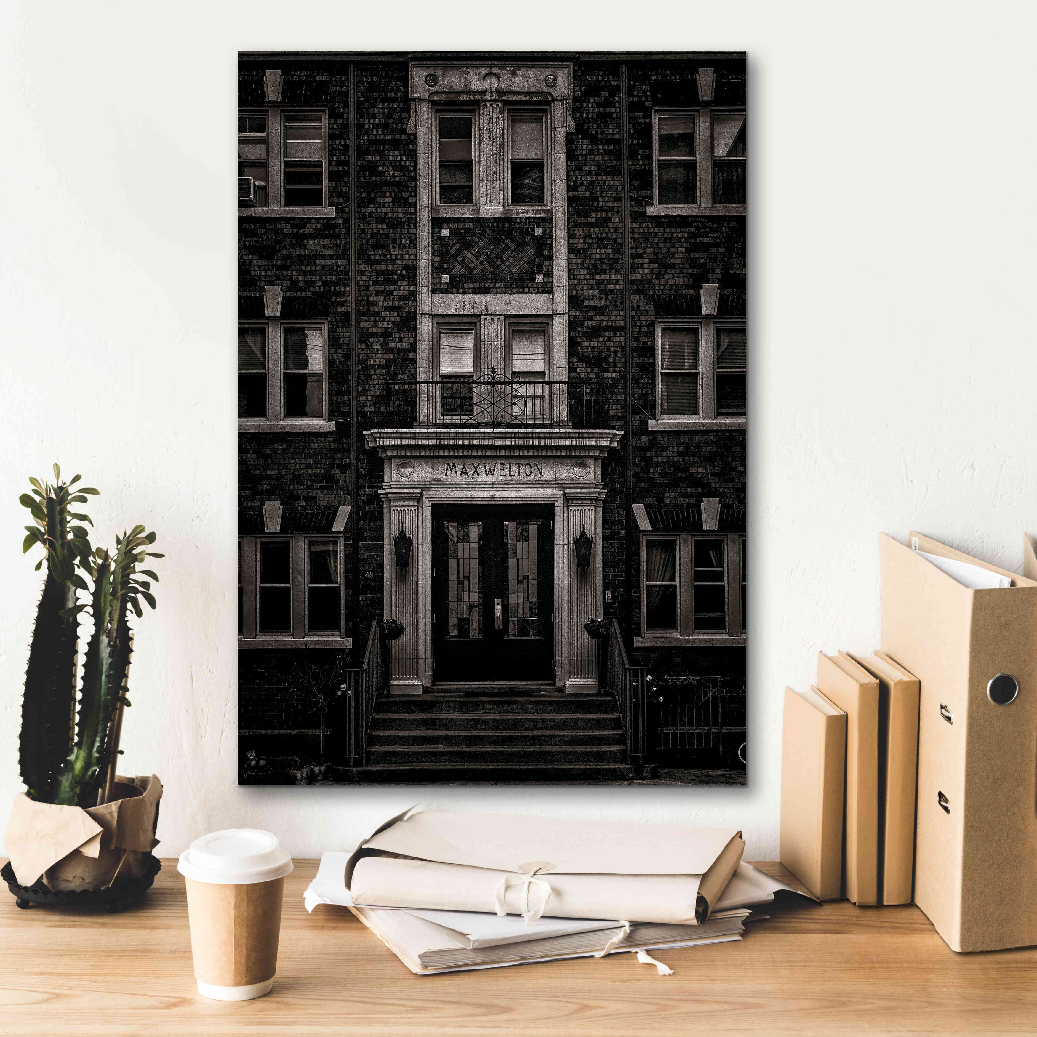 'Geometry No 7' by Brian Carson, Giclee Canvas Wall Art,18 x 26