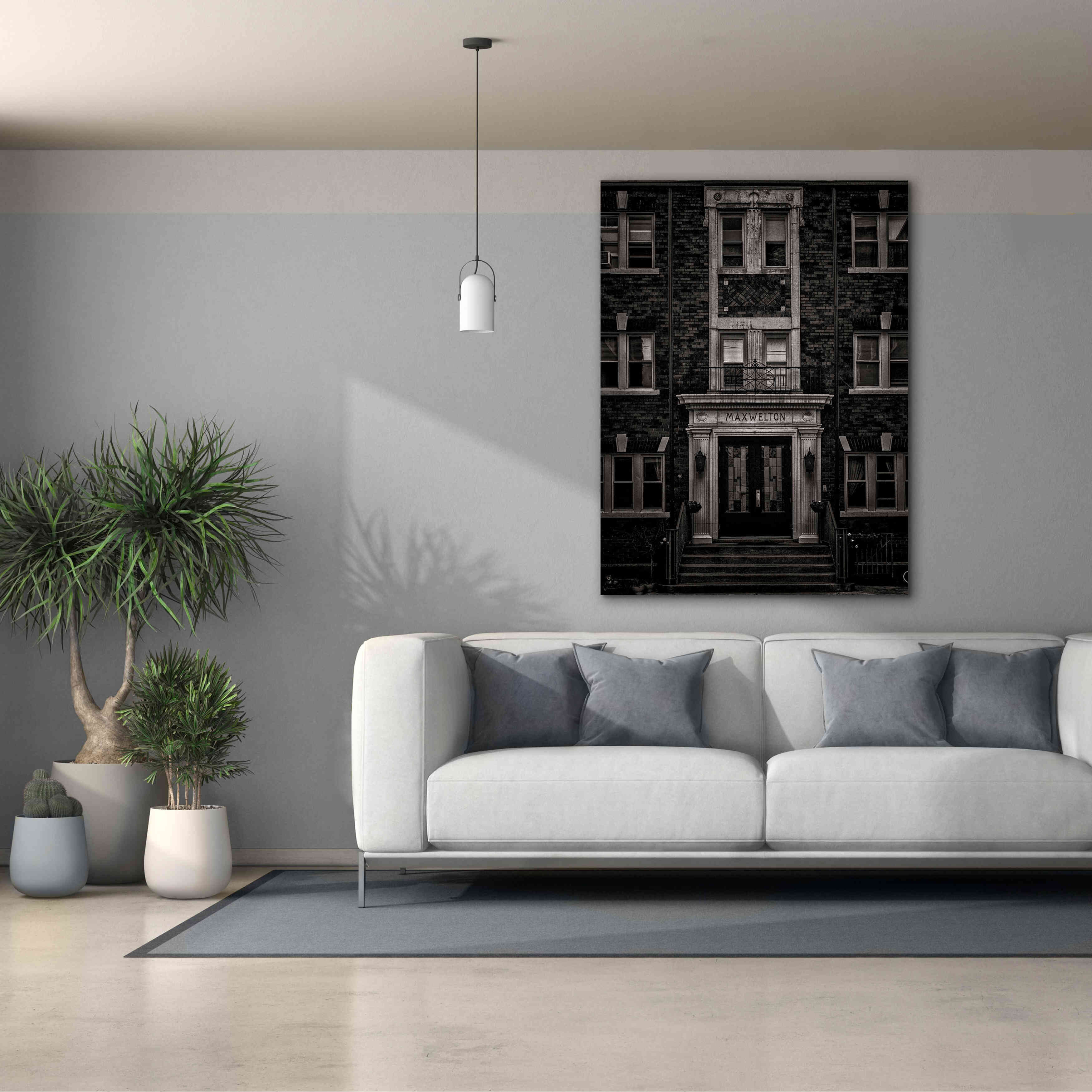 'Geometry No 7' by Brian Carson, Giclee Canvas Wall Art,40 x 54