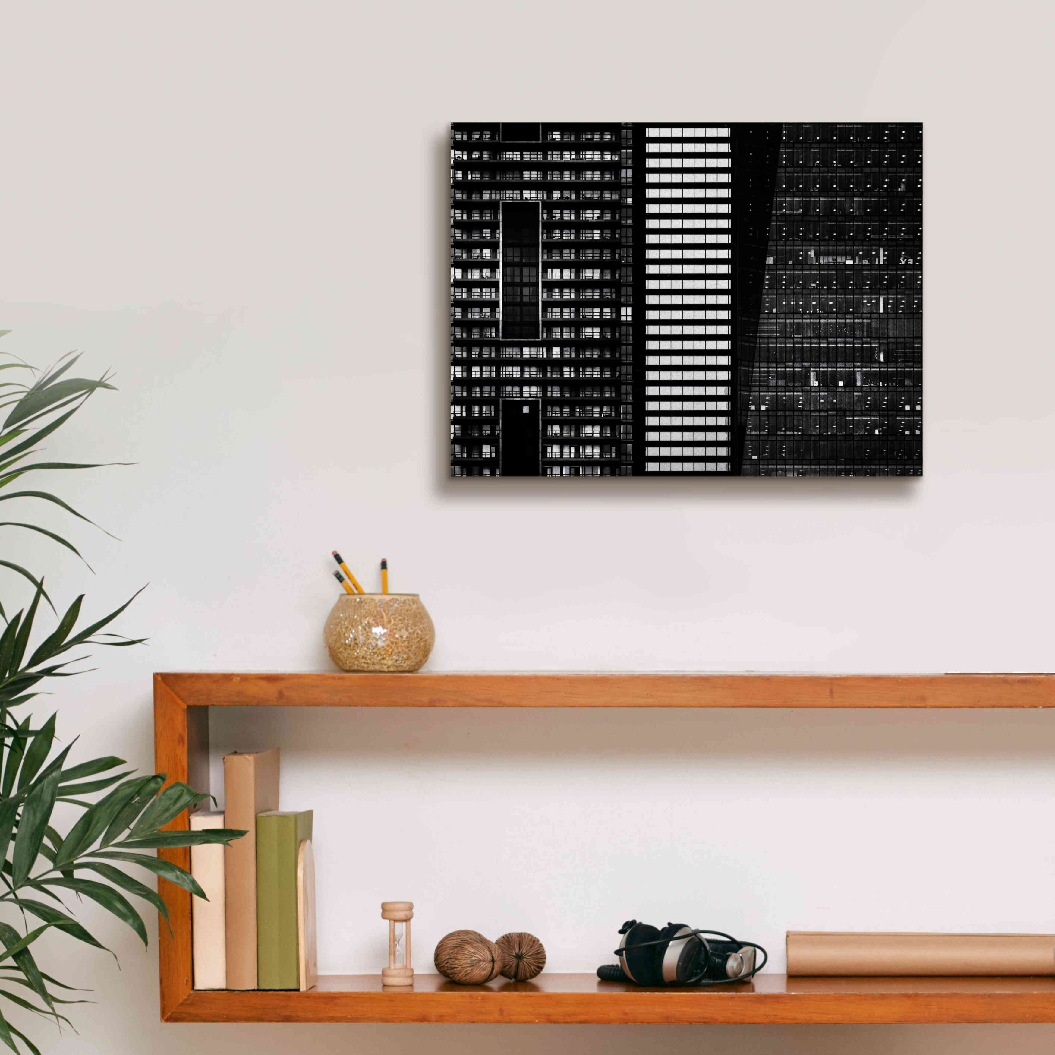 'Geometry No 11' by Brian Carson, Giclee Canvas Wall Art,16 x 12