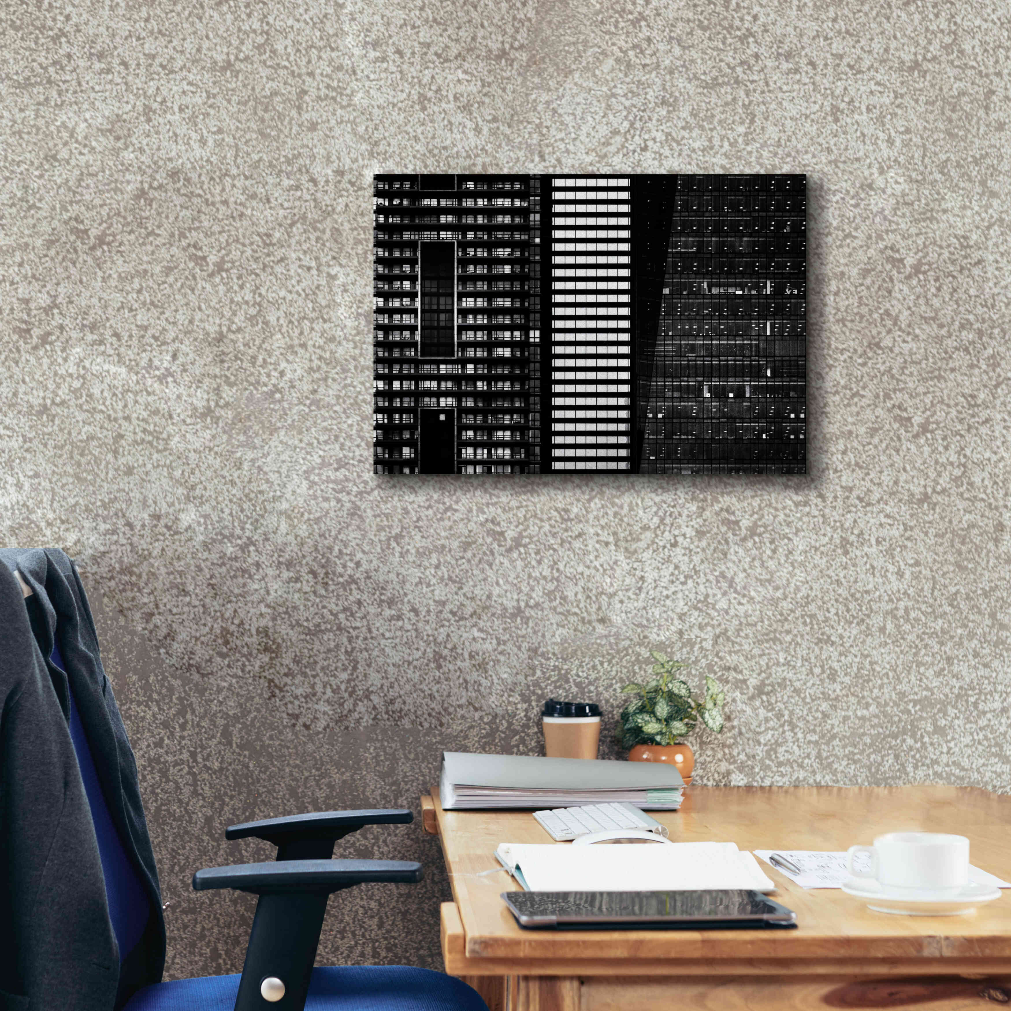 'Geometry No 11' by Brian Carson, Giclee Canvas Wall Art,26 x 18