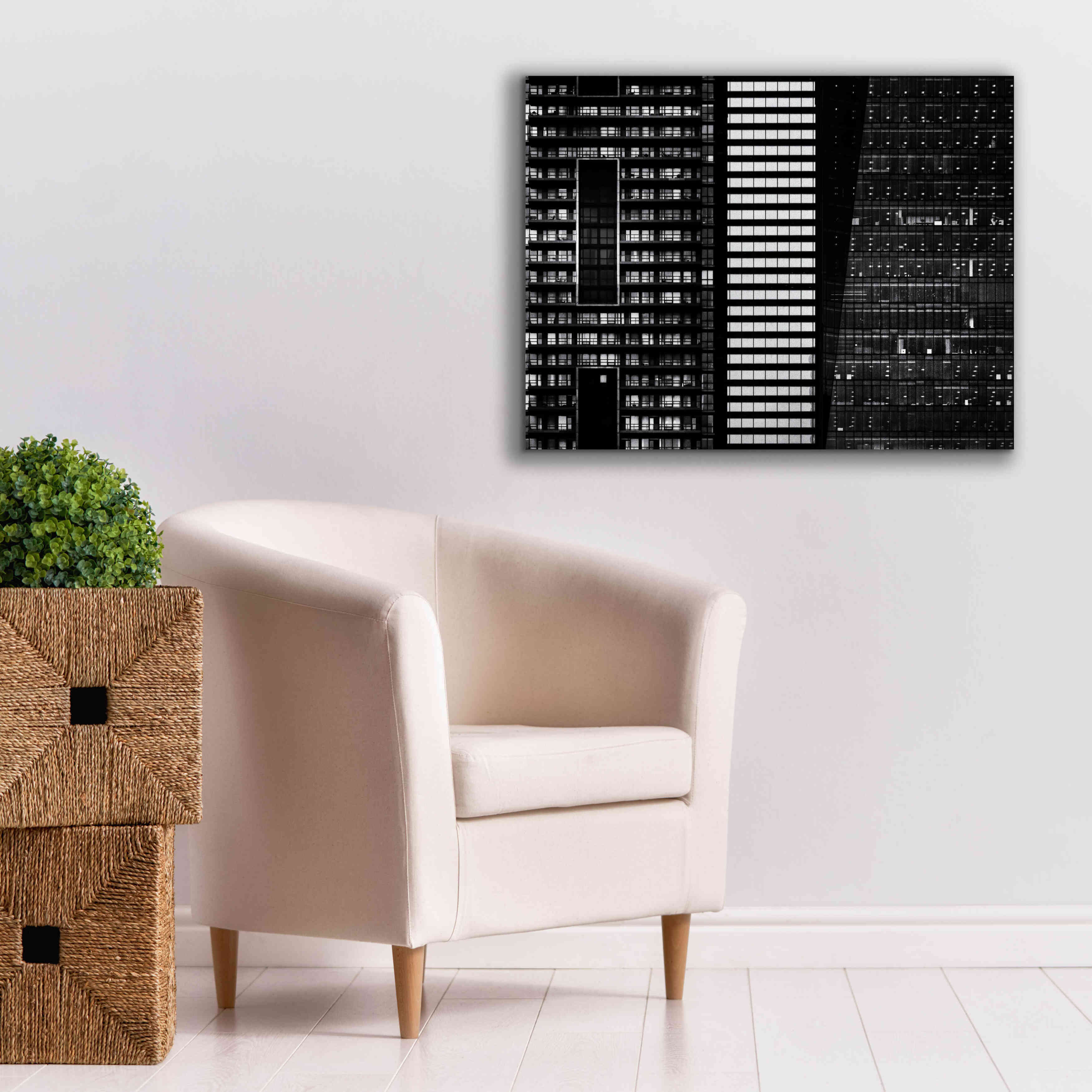 'Geometry No 11' by Brian Carson, Giclee Canvas Wall Art,34 x 26