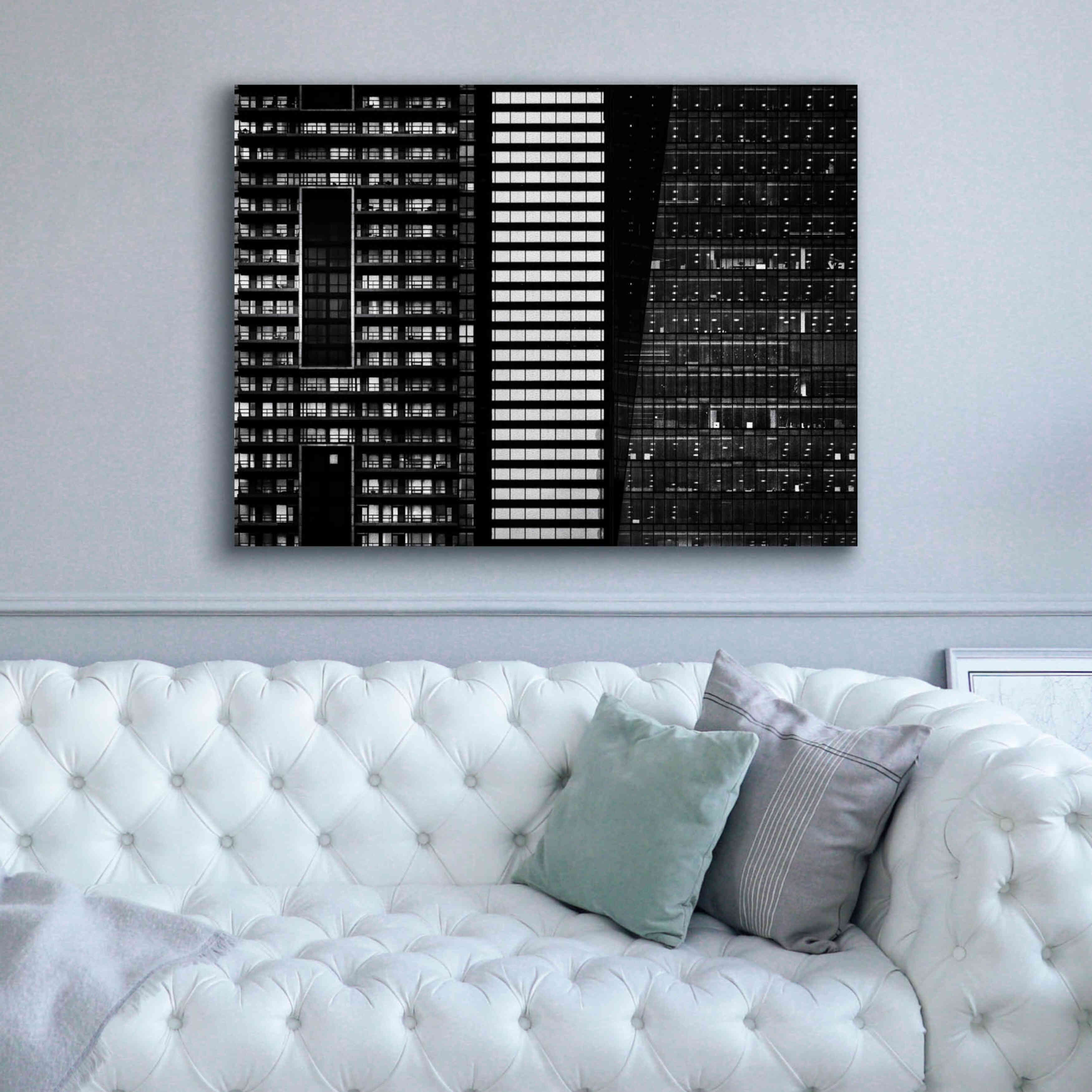 'Geometry No 11' by Brian Carson, Giclee Canvas Wall Art,54 x 40