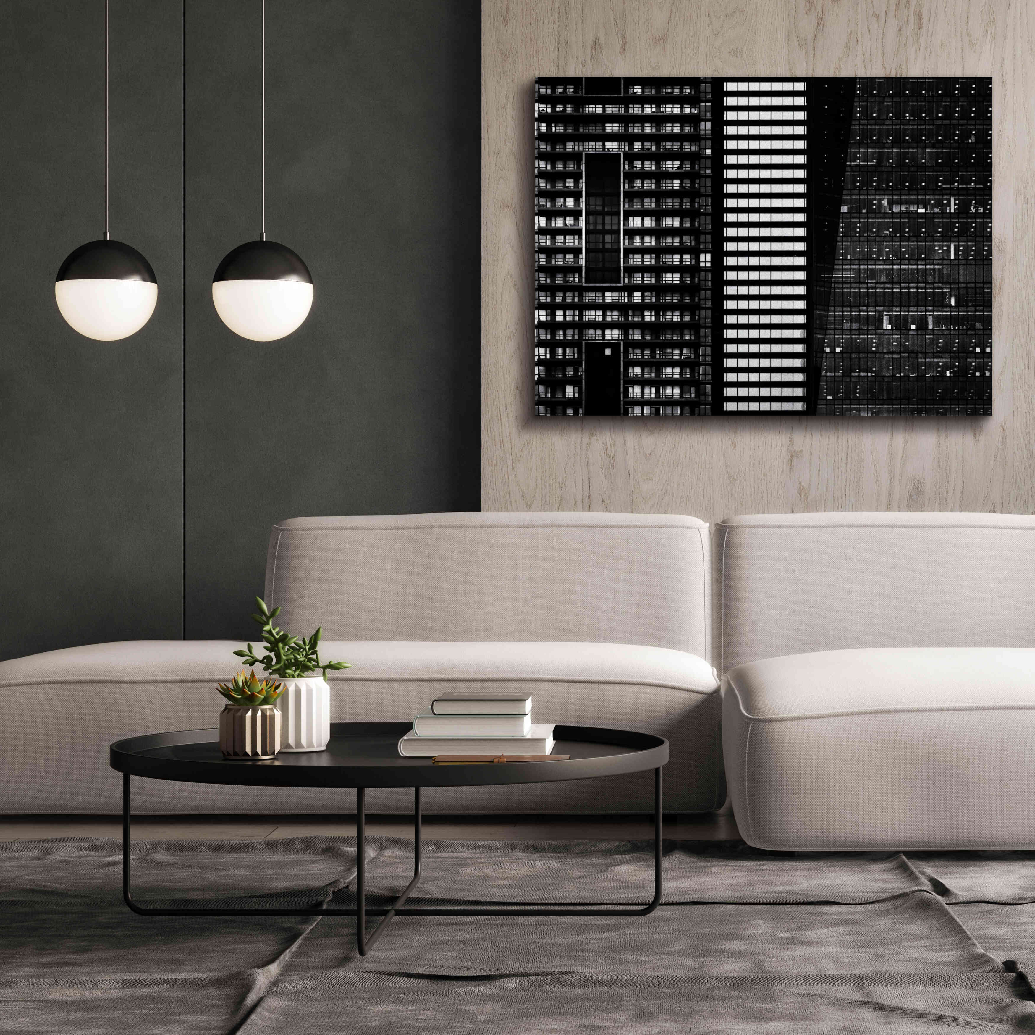 'Geometry No 11' by Brian Carson, Giclee Canvas Wall Art,54 x 40