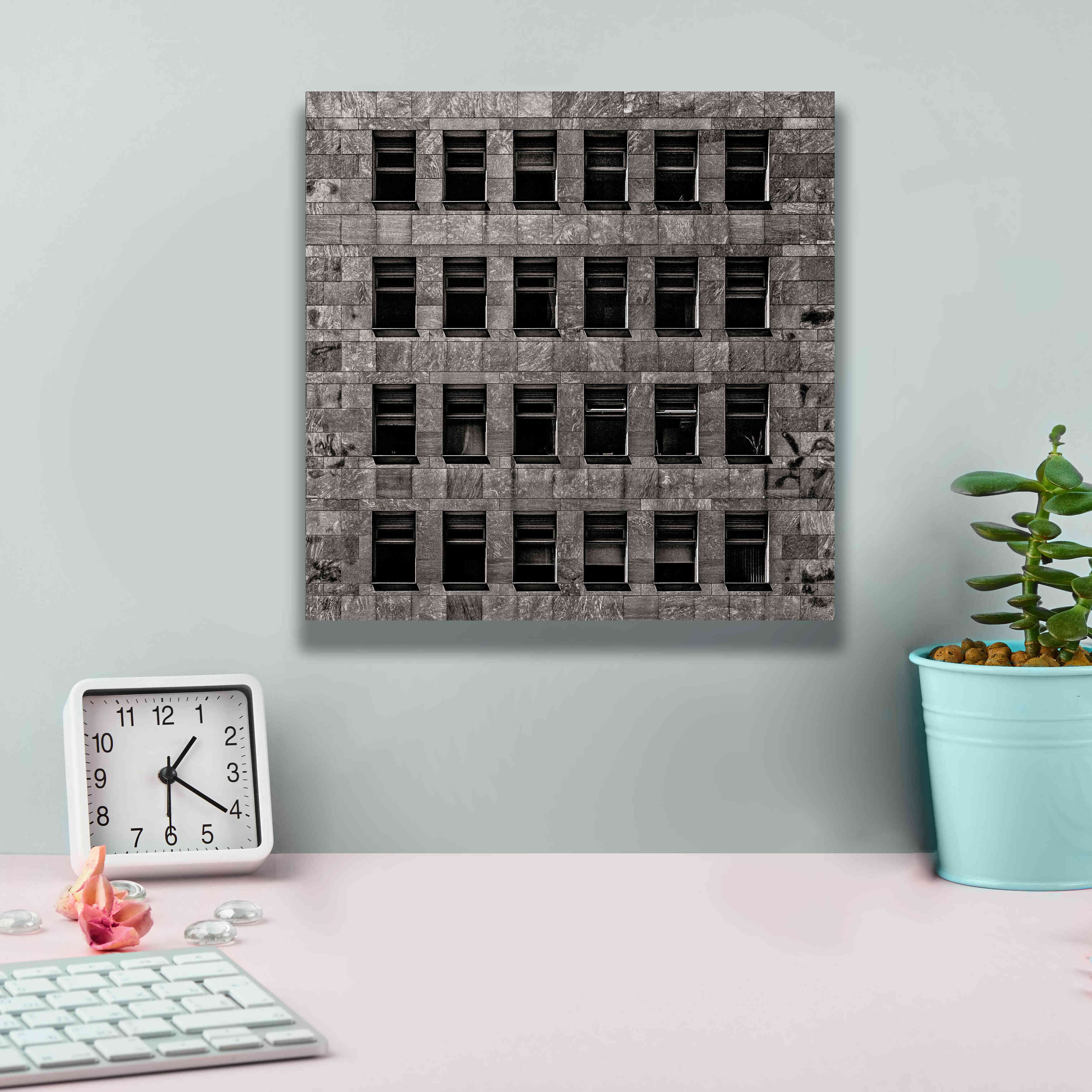 'Geometry No 12' by Brian Carson, Giclee Canvas Wall Art,12 x 12