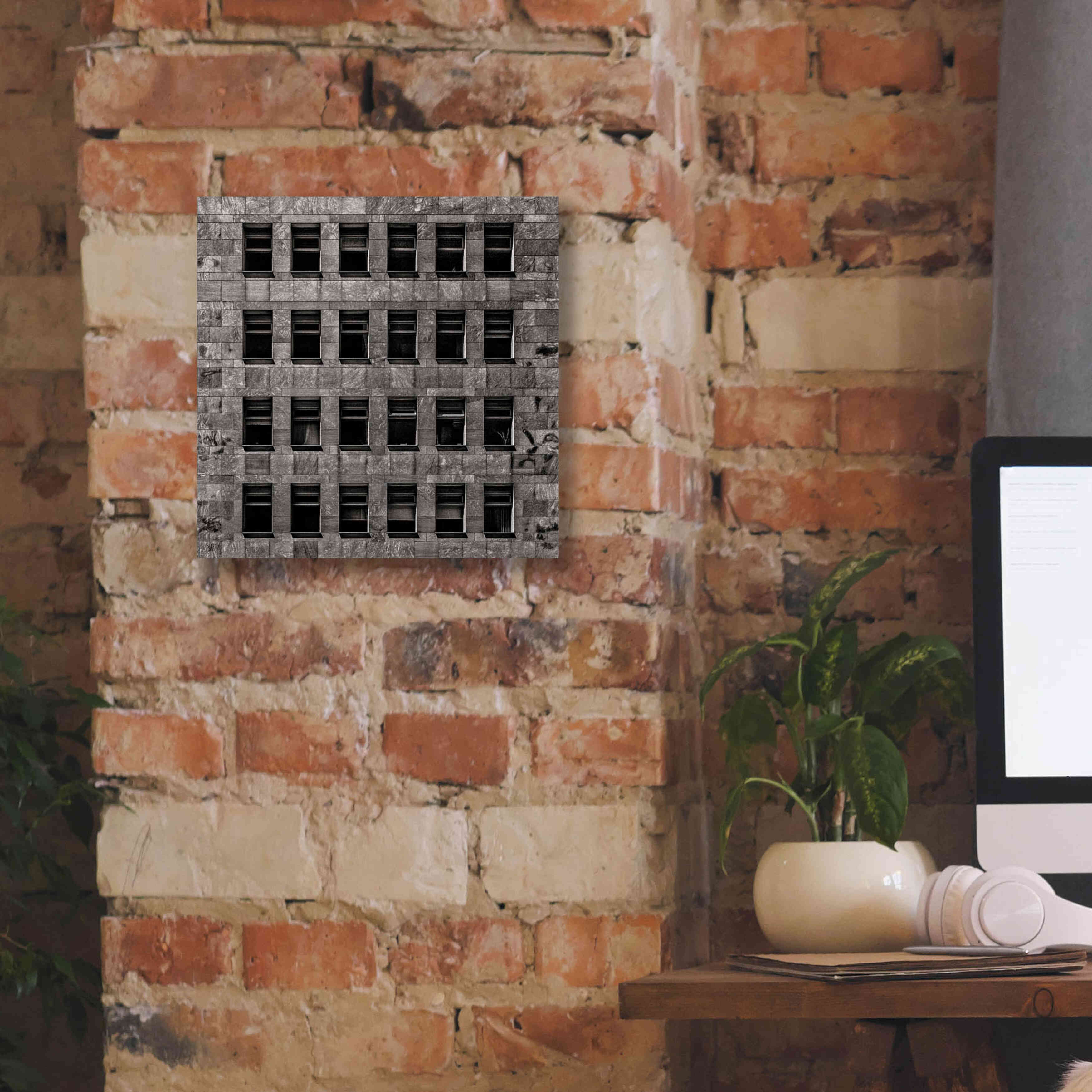 'Geometry No 12' by Brian Carson, Giclee Canvas Wall Art,12 x 12