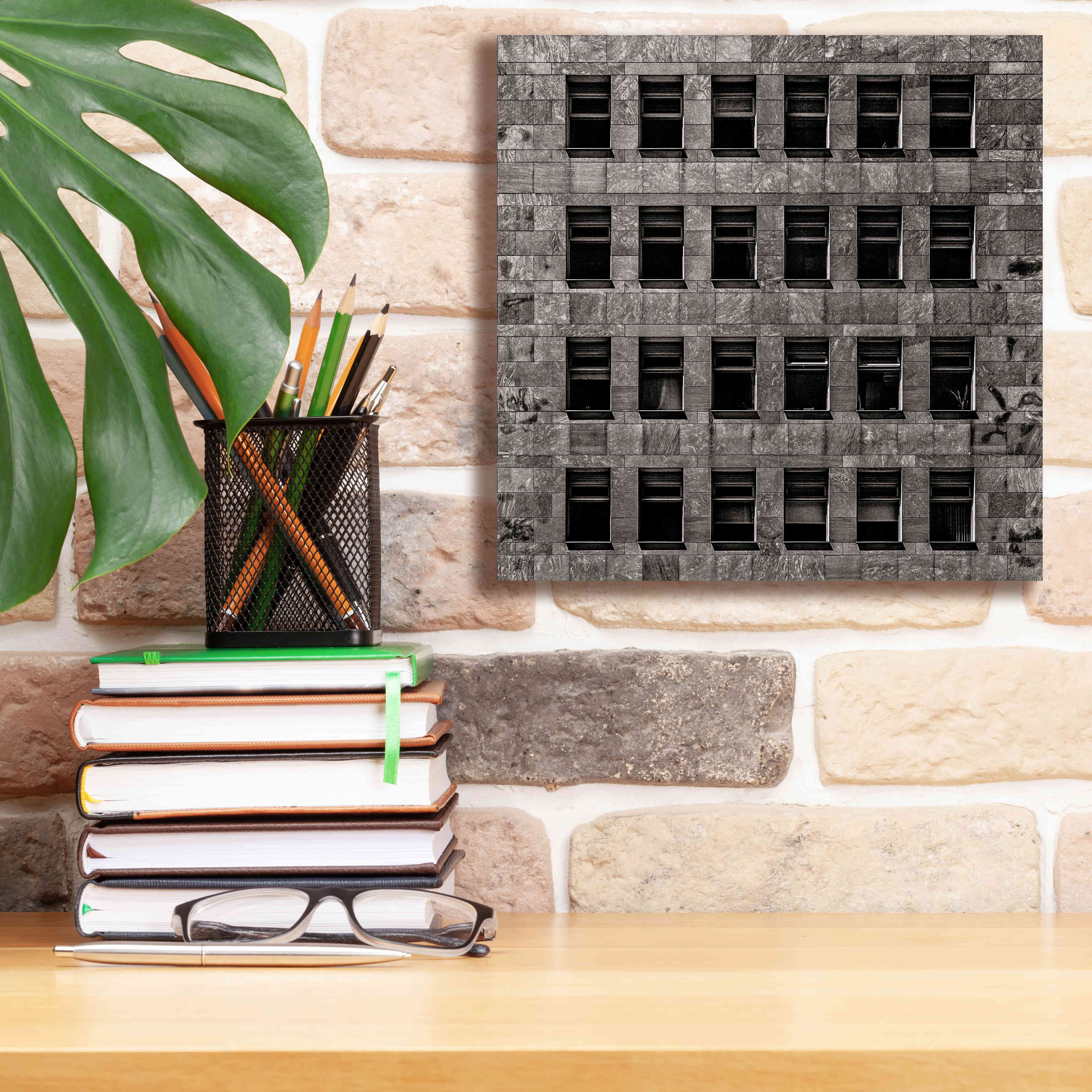 'Geometry No 12' by Brian Carson, Giclee Canvas Wall Art,12 x 12