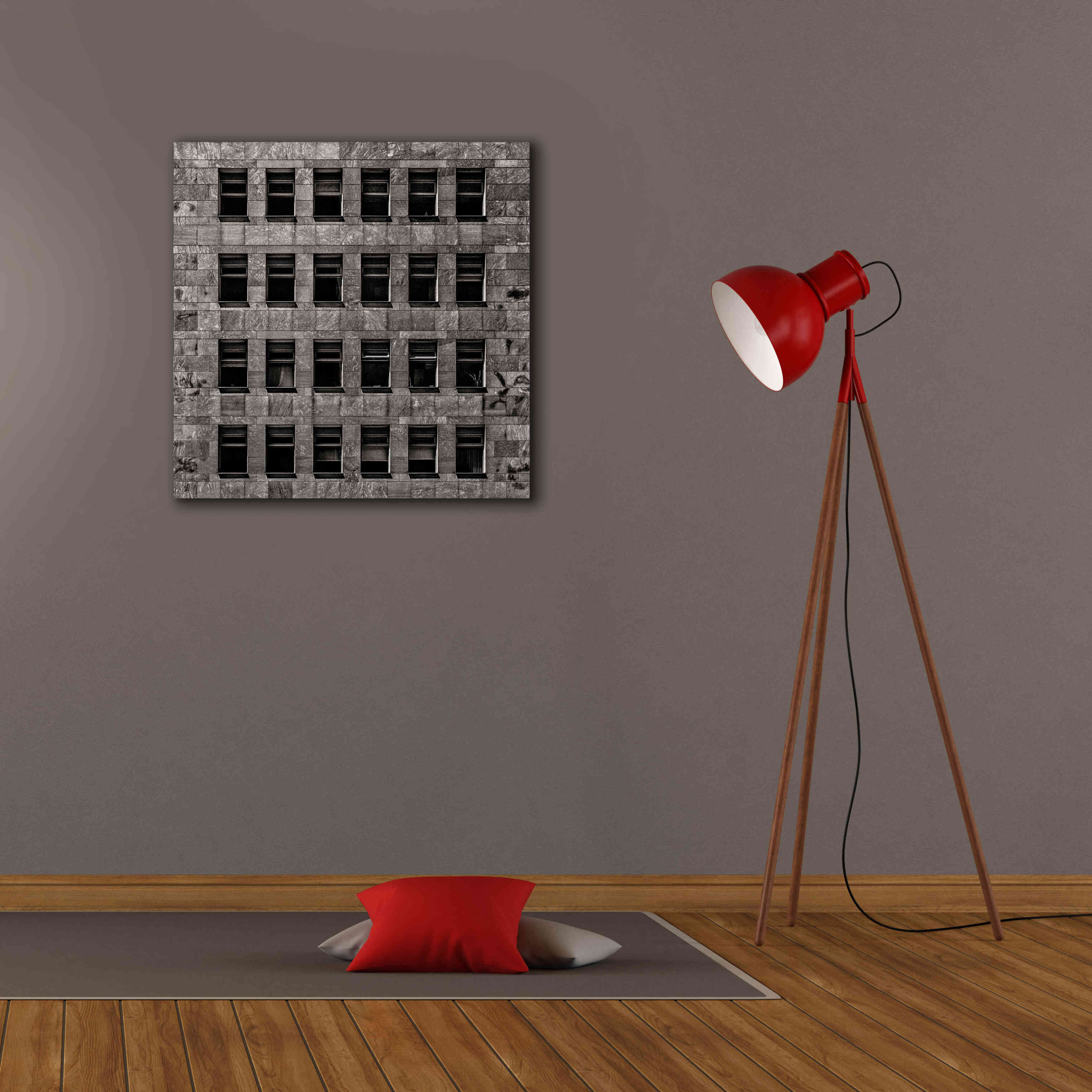 'Geometry No 12' by Brian Carson, Giclee Canvas Wall Art,26 x 26