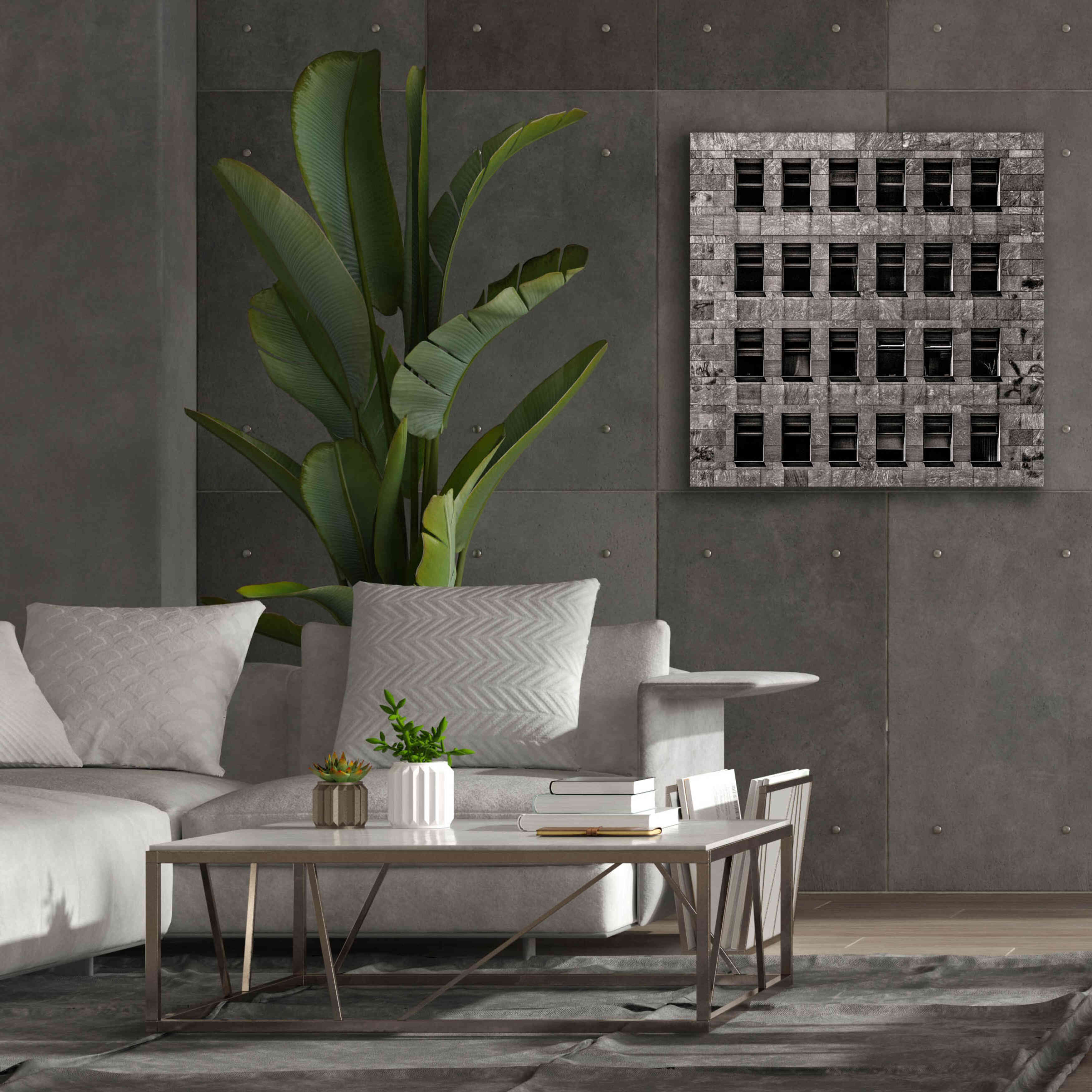 'Geometry No 12' by Brian Carson, Giclee Canvas Wall Art,37 x 37