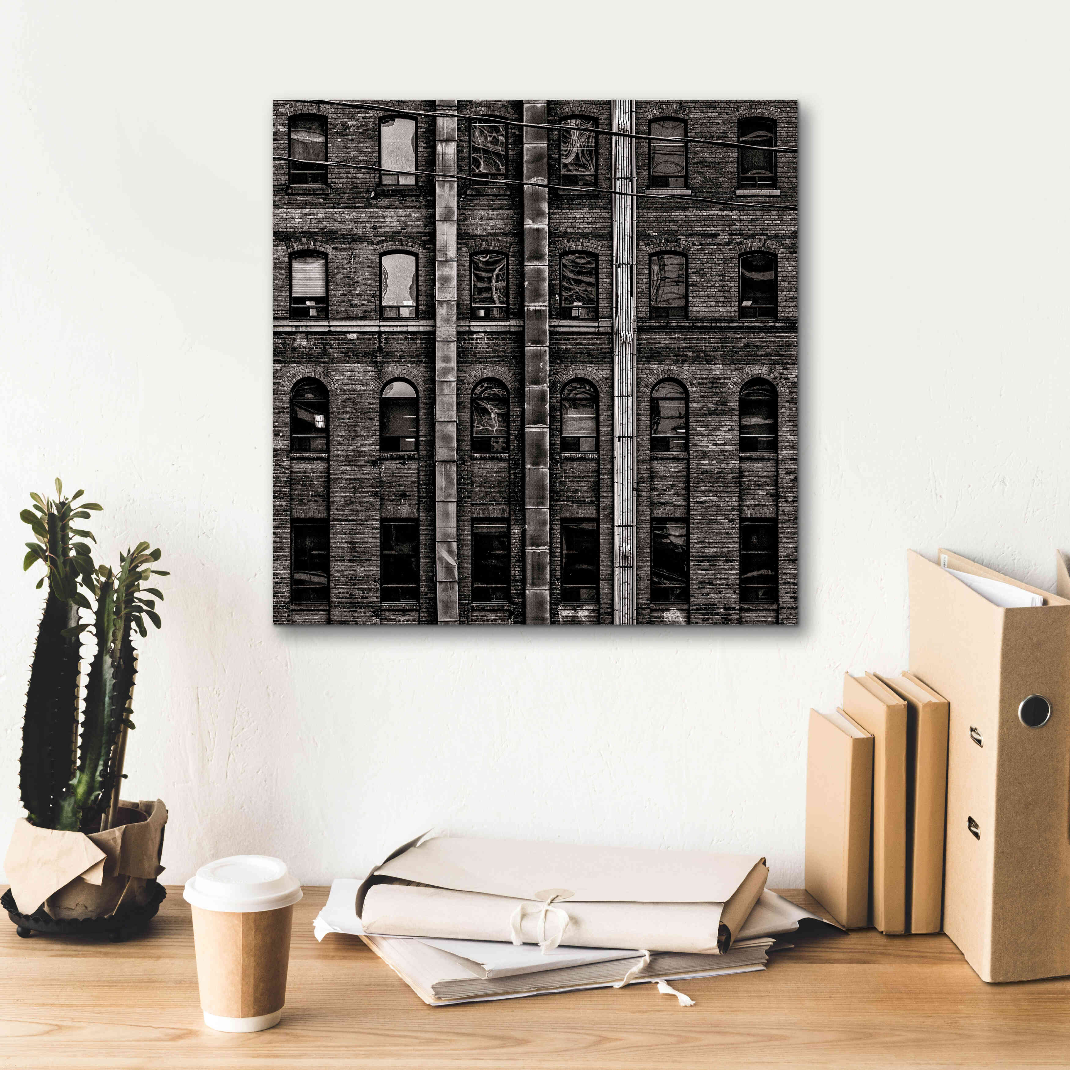 'Geometry No 13' by Brian Carson, Giclee Canvas Wall Art,18 x 18