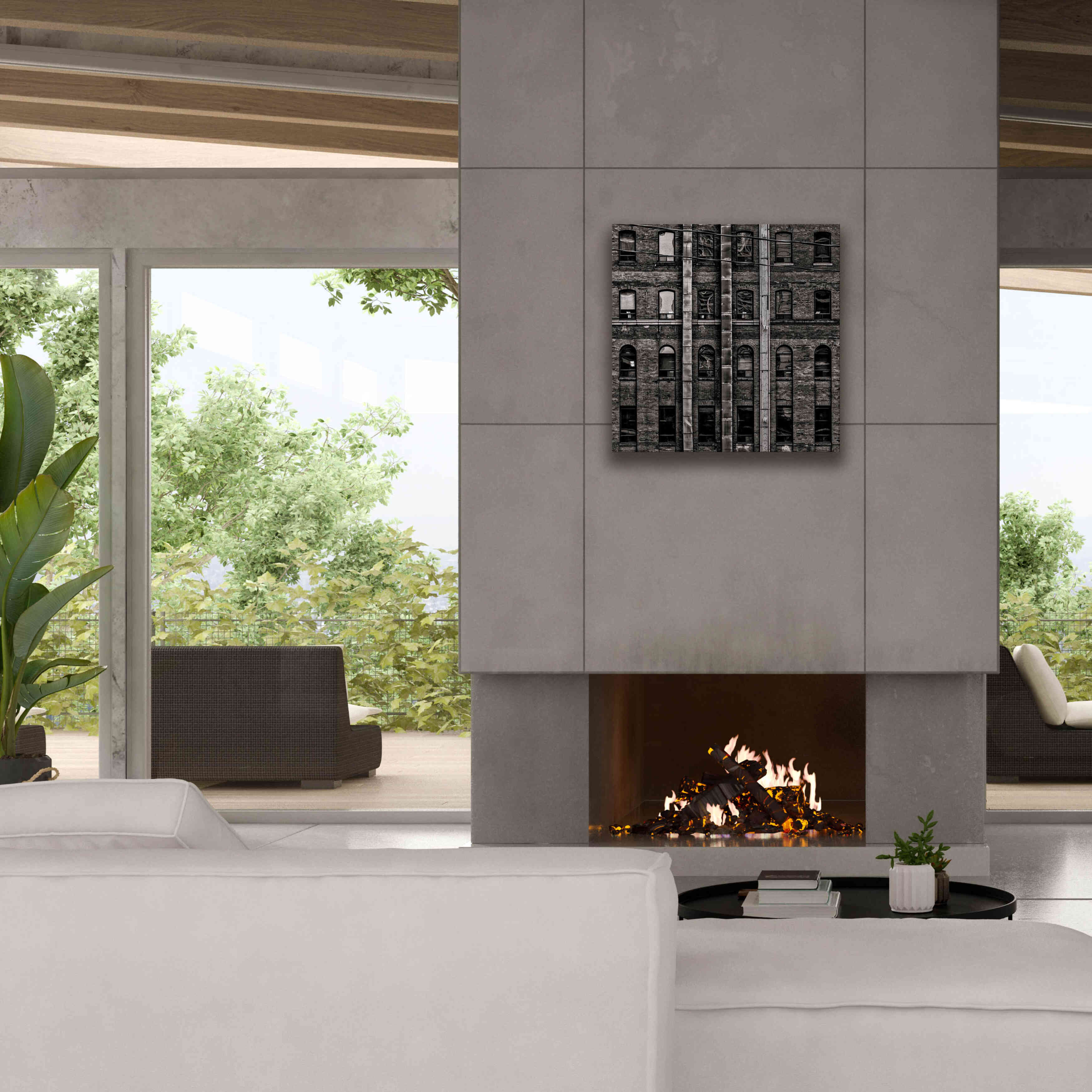 'Geometry No 13' by Brian Carson, Giclee Canvas Wall Art,26 x 26