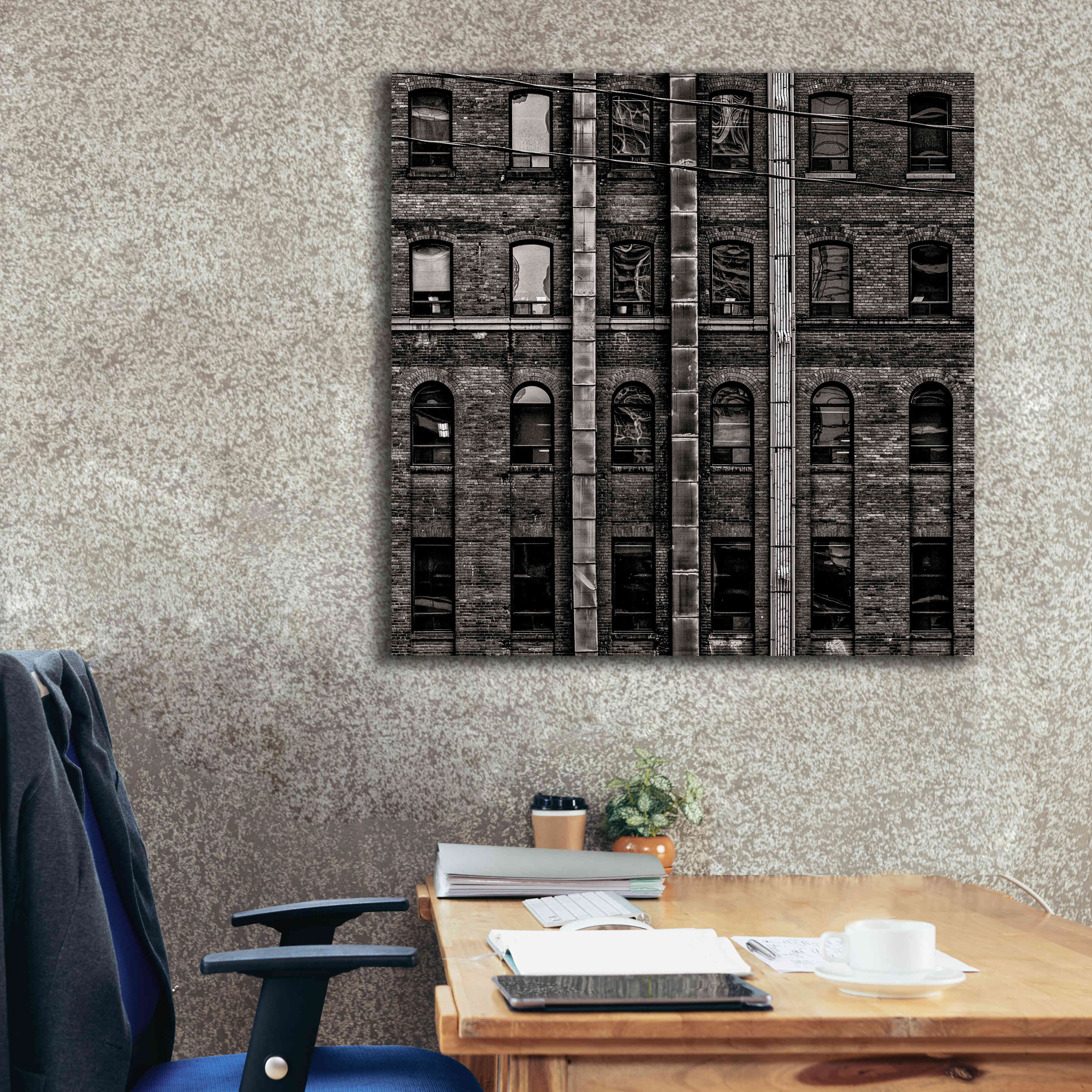 'Geometry No 13' by Brian Carson, Giclee Canvas Wall Art,37 x 37