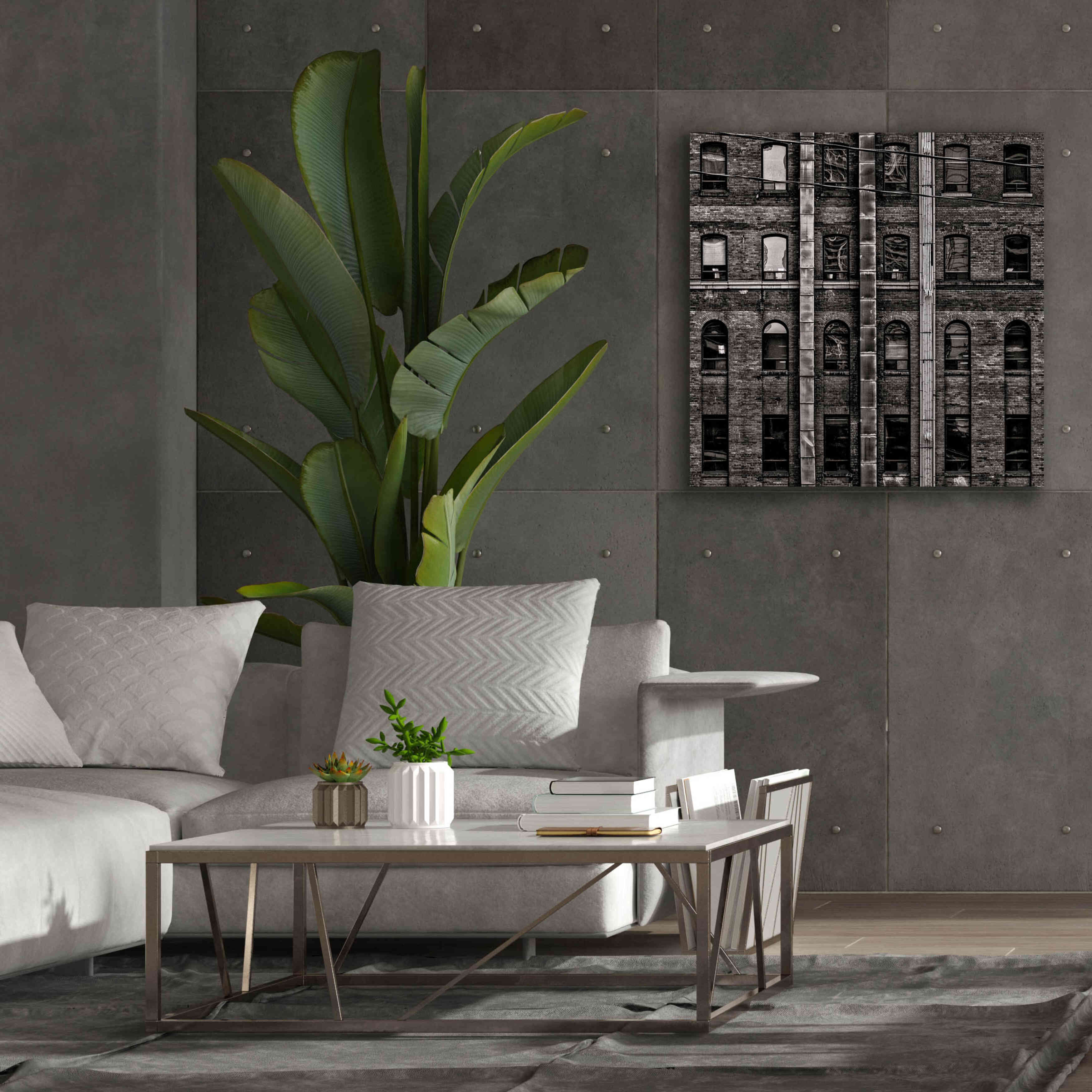 'Geometry No 13' by Brian Carson, Giclee Canvas Wall Art,37 x 37