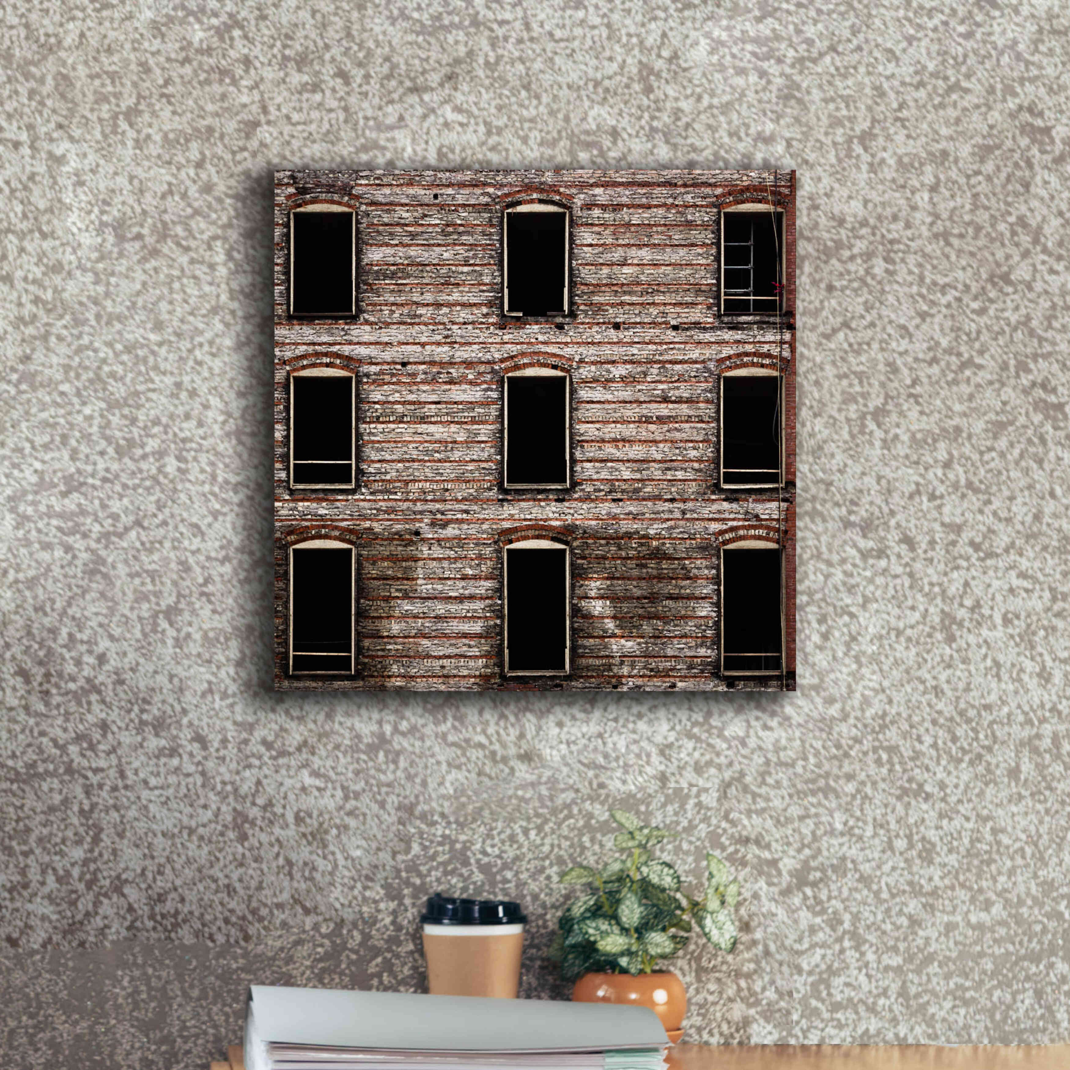 'Geometry No 14 Color Version' by Brian Carson, Giclee Canvas Wall Art,18 x 18