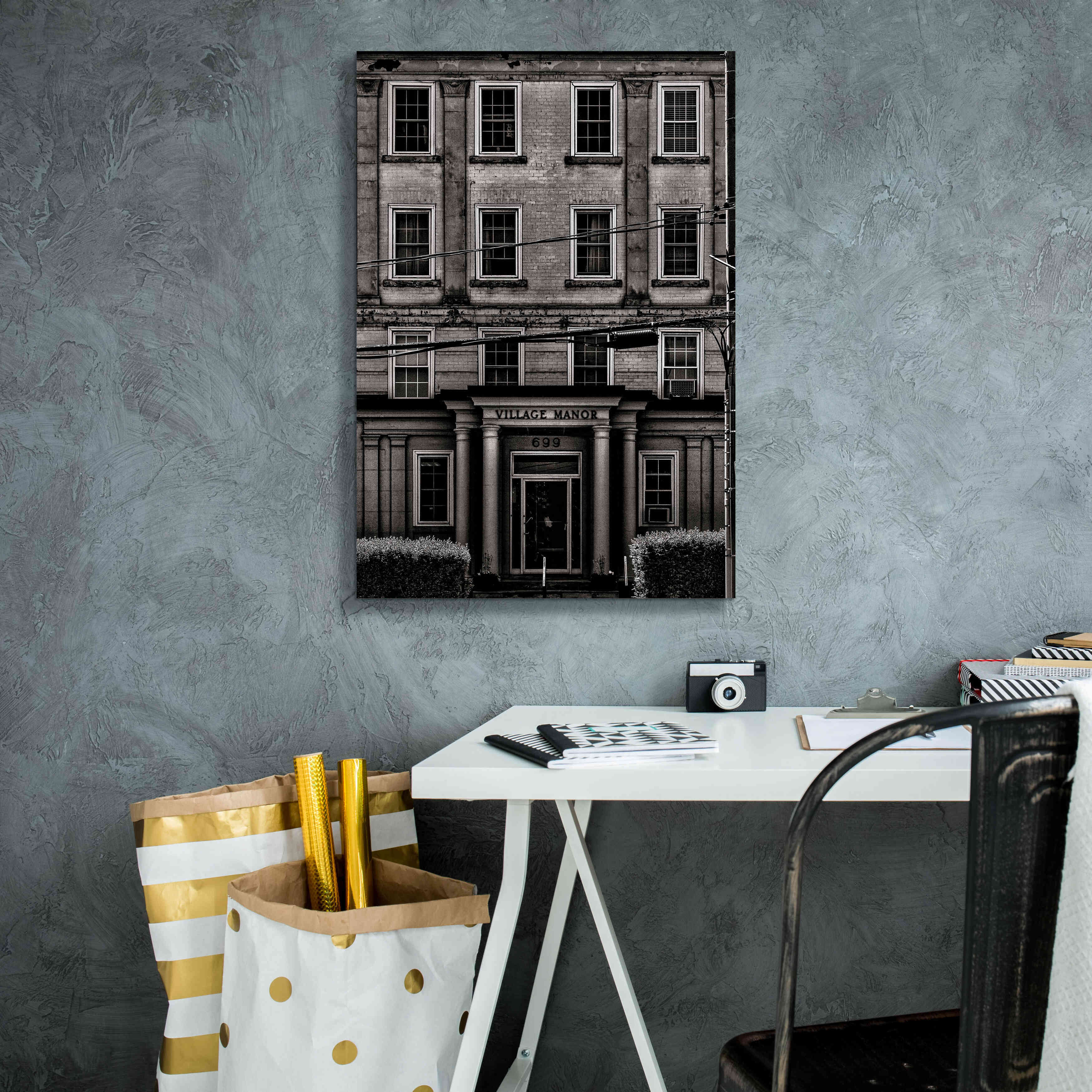 'Geometry No 17' by Brian Carson, Giclee Canvas Wall Art,18 x 26