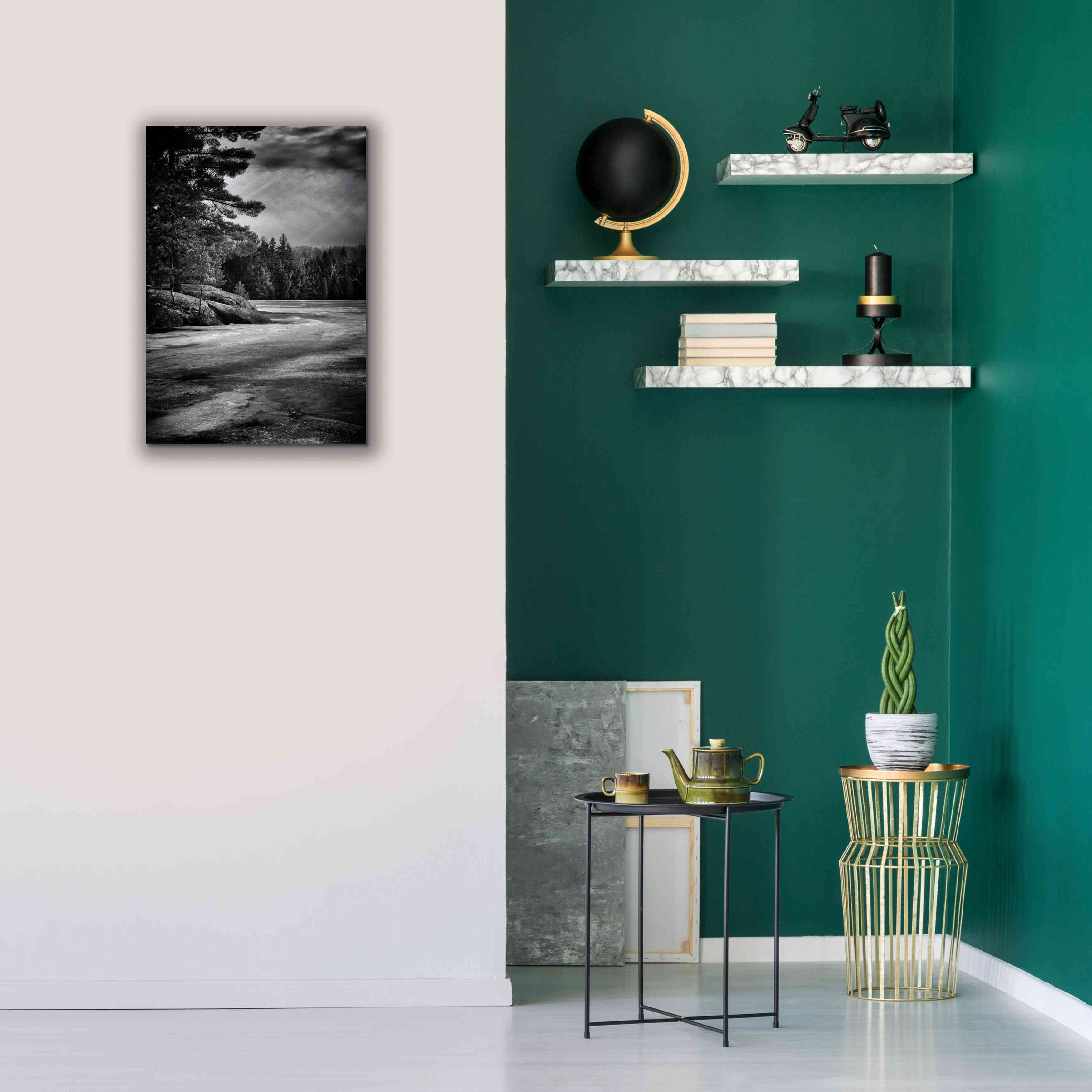 'Gullwing Lake No 4' by Brian Carson, Giclee Canvas Wall Art,18 x 26