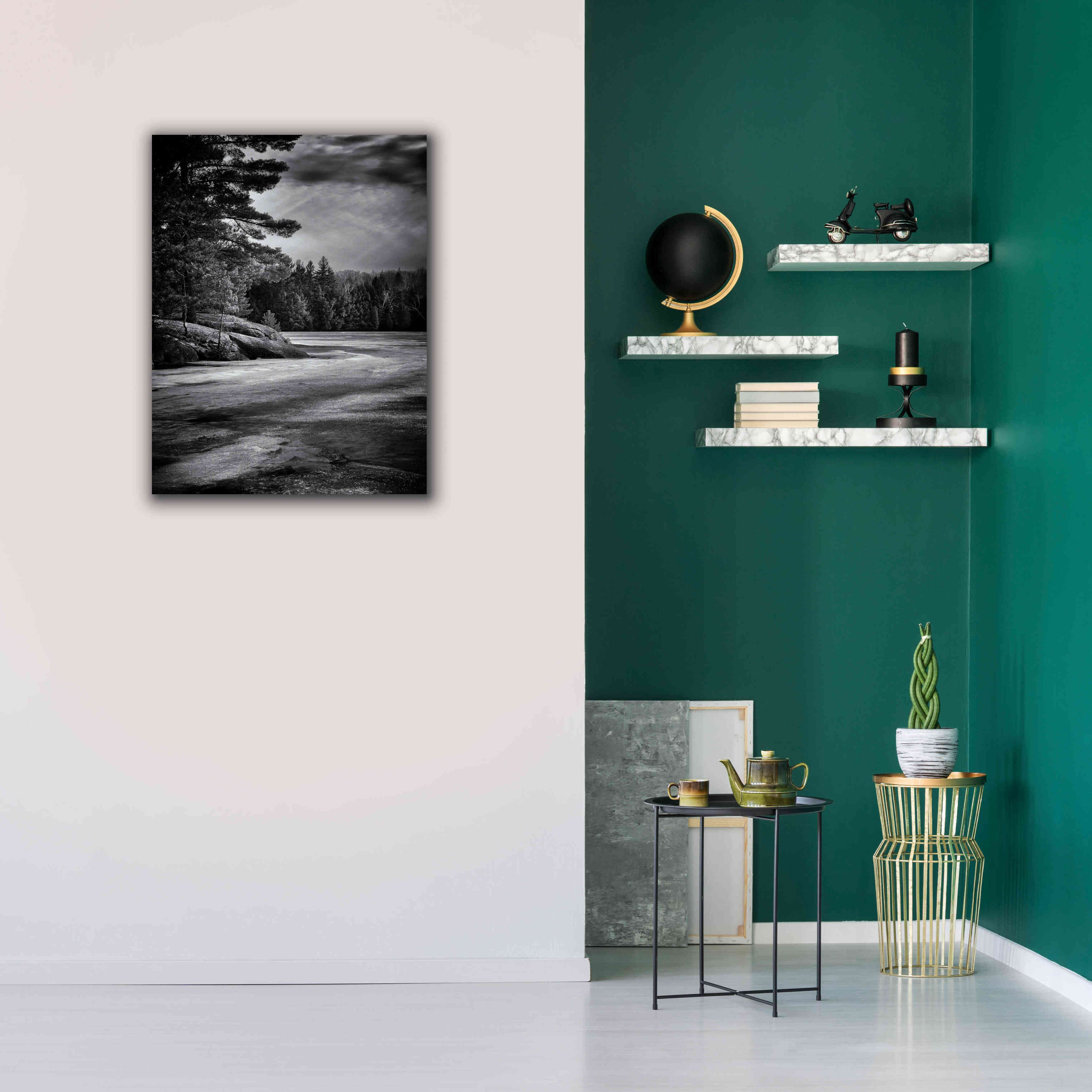 'Gullwing Lake No 4' by Brian Carson, Giclee Canvas Wall Art,26 x 34