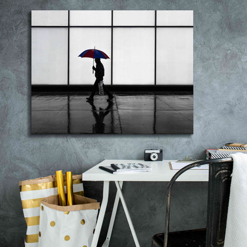Image of 'It Was A Rainy Day No 5' by Brian Carson, Giclee Canvas Wall Art,34 x 26