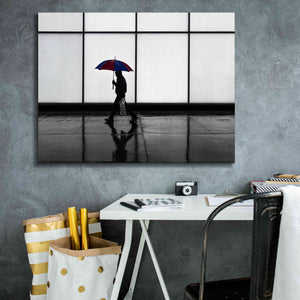 'It Was A Rainy Day No 5' by Brian Carson, Giclee Canvas Wall Art,34 x 26
