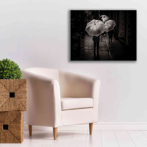 Image of 'It Was A Rainy Day No 13' by Brian Carson, Giclee Canvas Wall Art,34 x 26