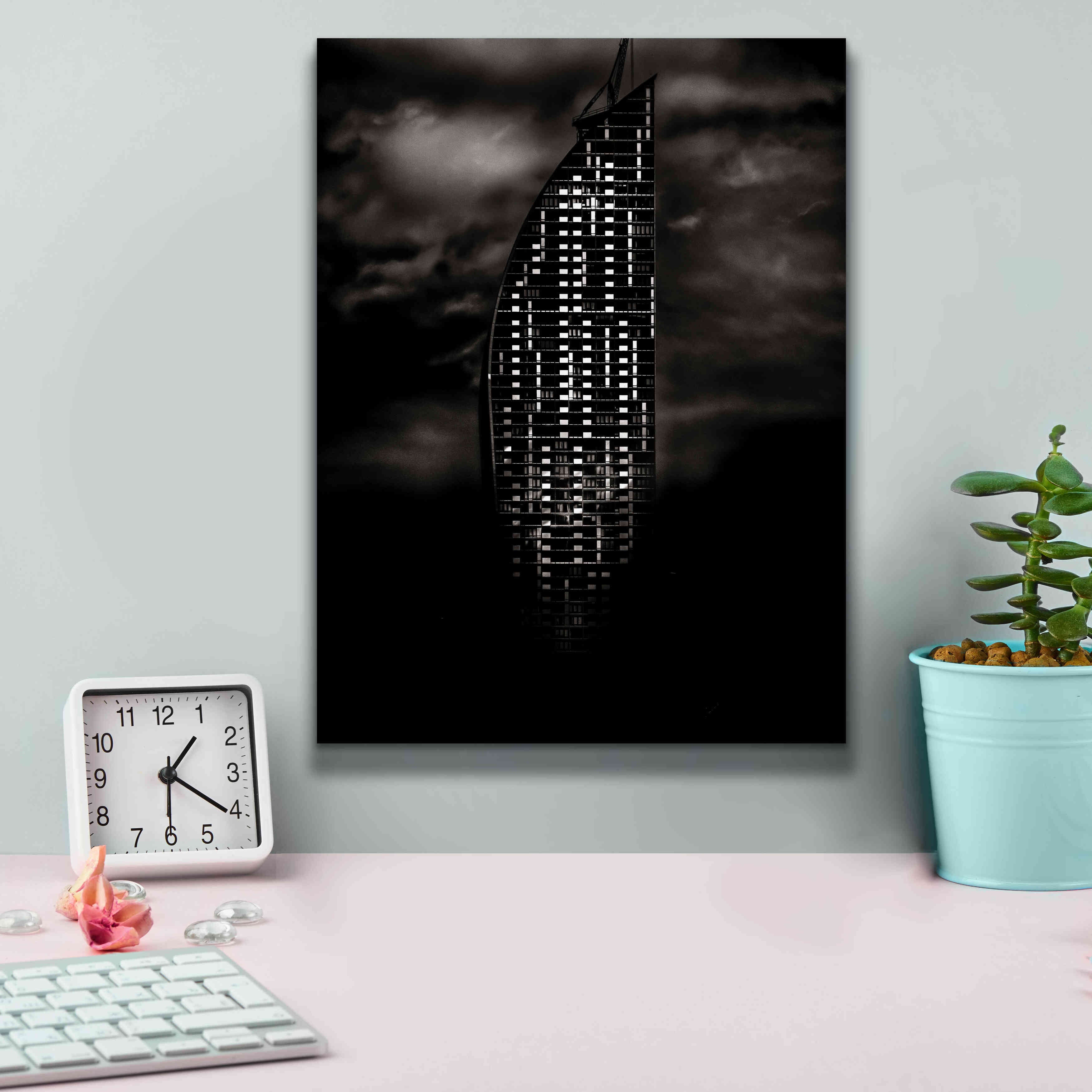 'L Tower No 3' by Brian Carson, Giclee Canvas Wall Art,12 x 16