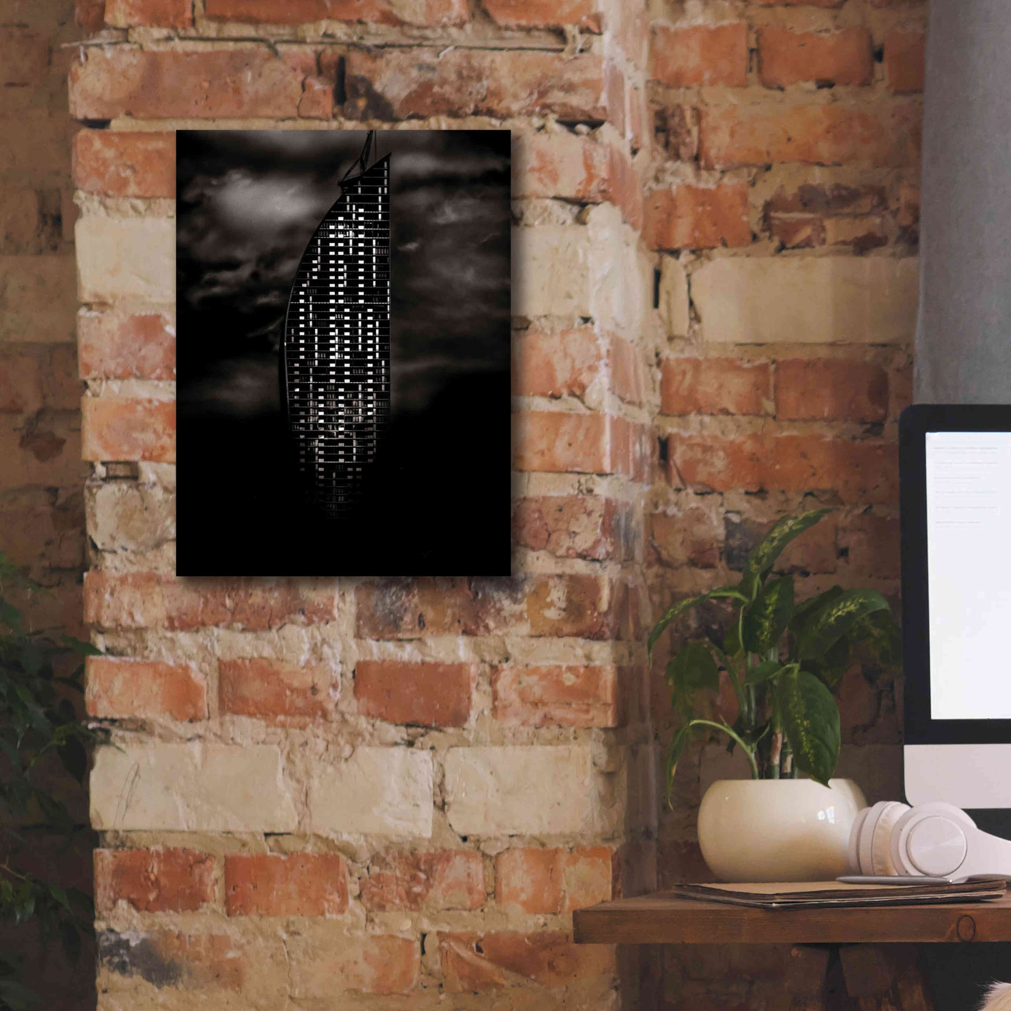 'L Tower No 3' by Brian Carson, Giclee Canvas Wall Art,12 x 16