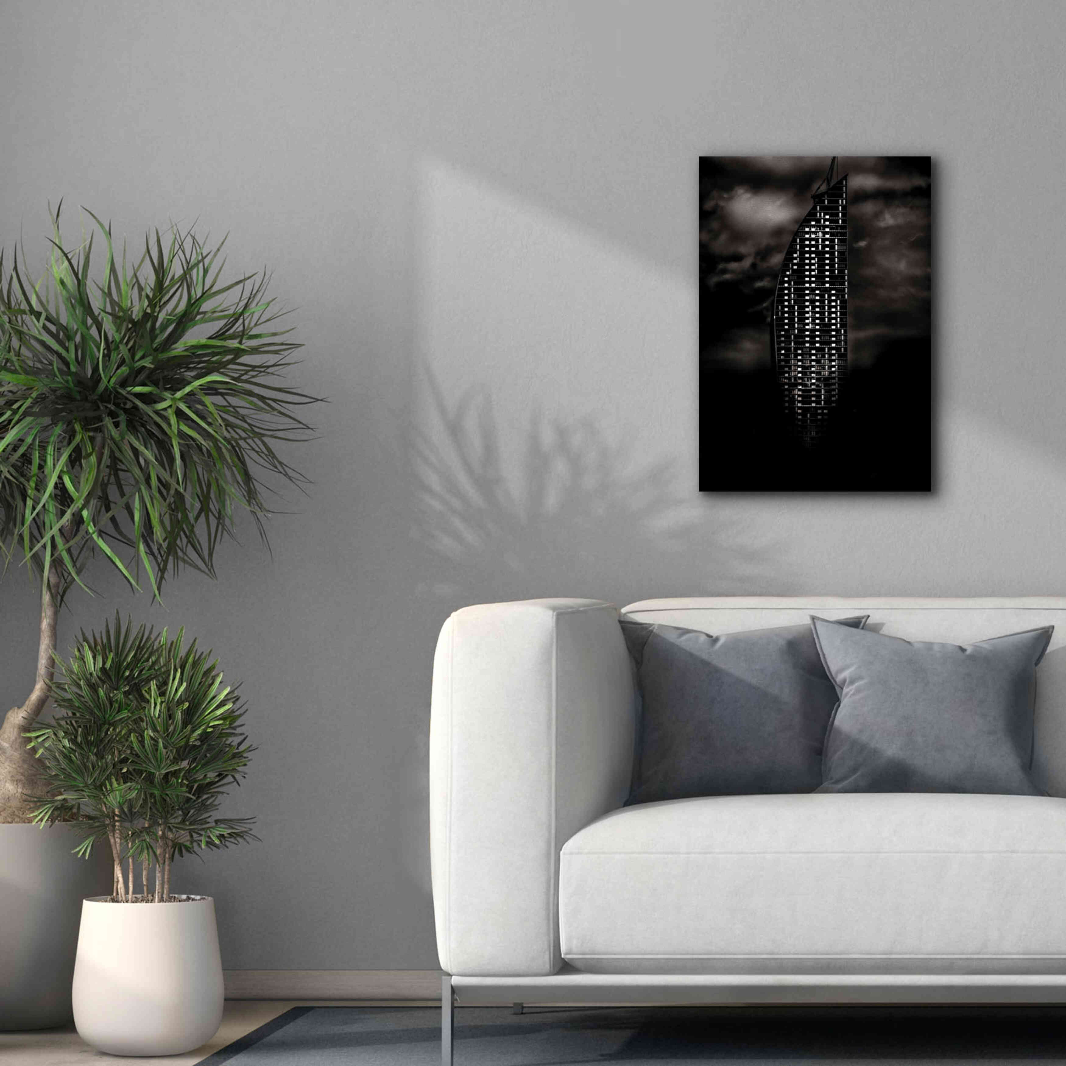 'L Tower No 3' by Brian Carson, Giclee Canvas Wall Art,18 x 26