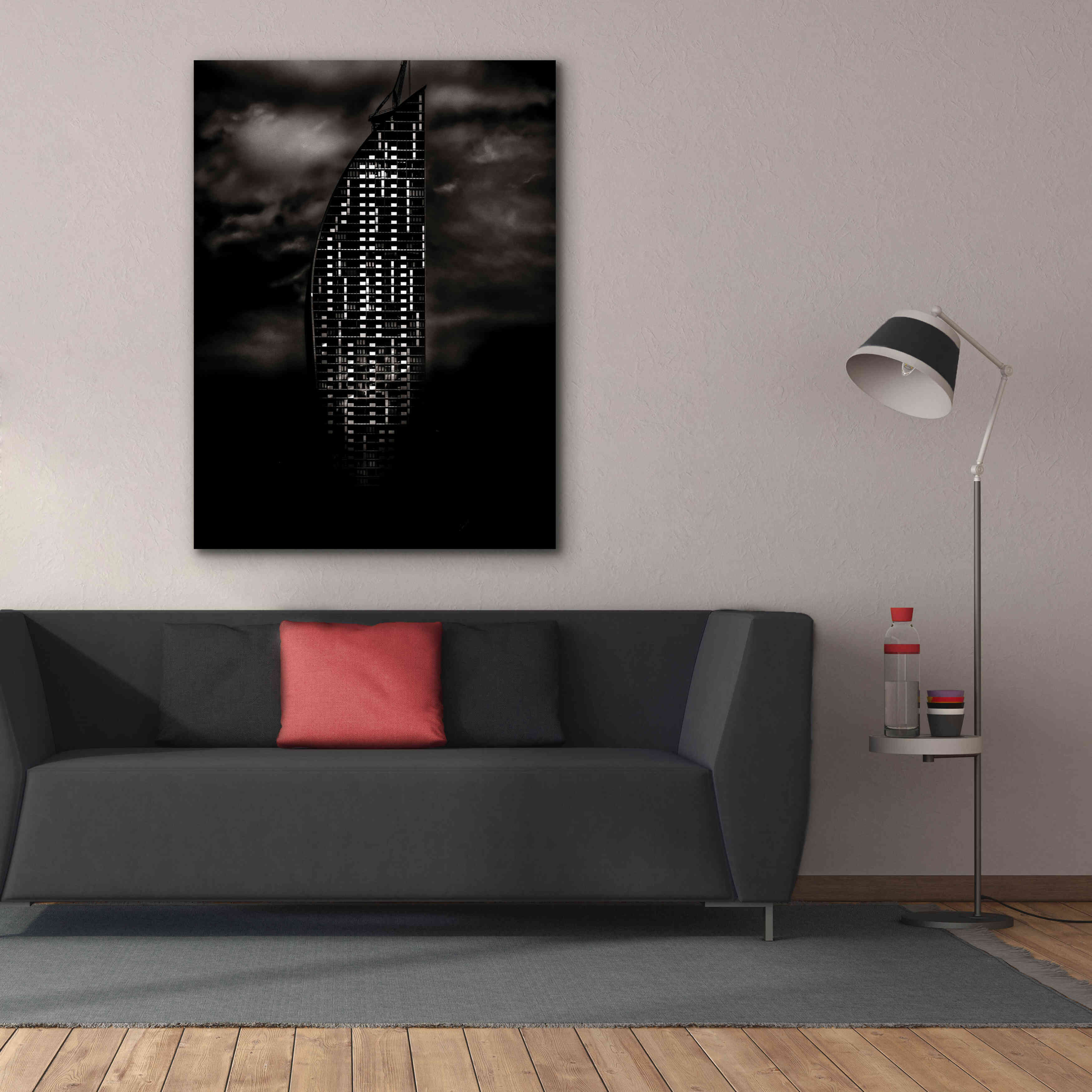 'L Tower No 3' by Brian Carson, Giclee Canvas Wall Art,40 x 54