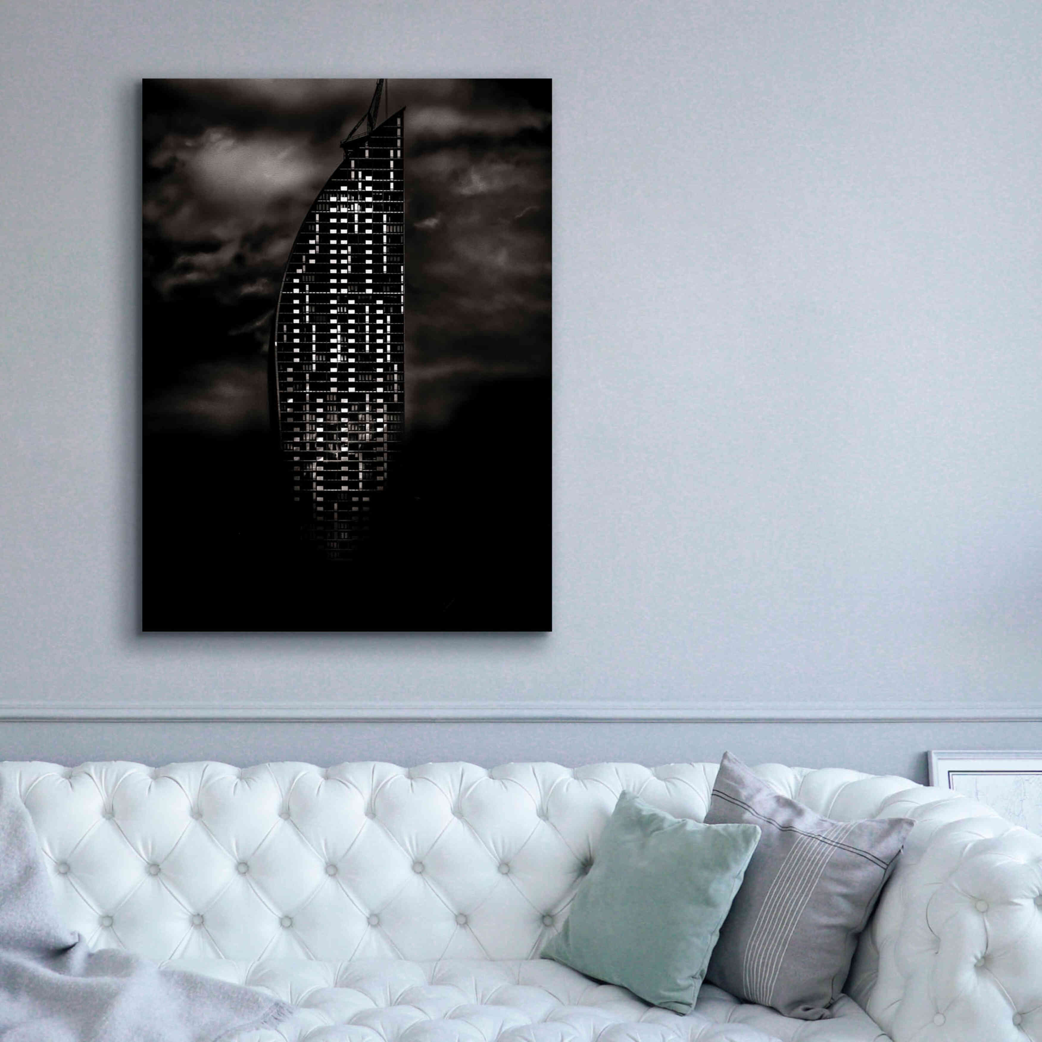 'L Tower No 3' by Brian Carson, Giclee Canvas Wall Art,40 x 54