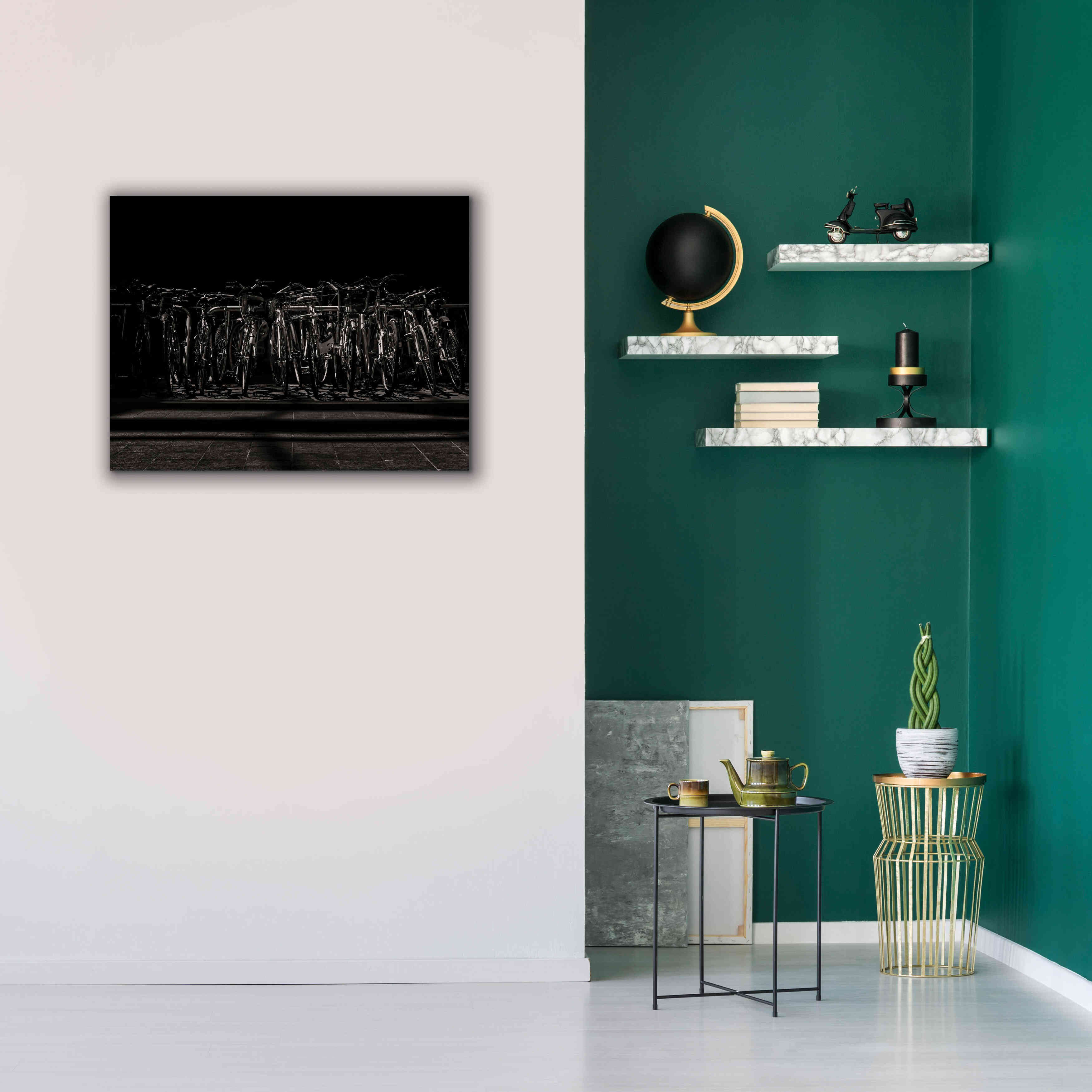 'Morning Commute No 1' by Brian Carson, Giclee Canvas Wall Art,34 x 26